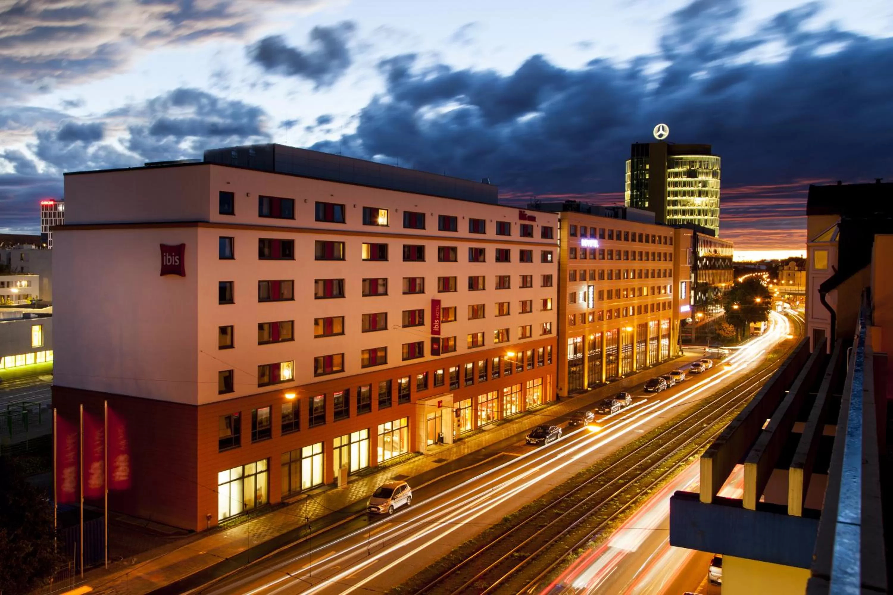 Bird's eye view in Ibis München City Arnulfpark