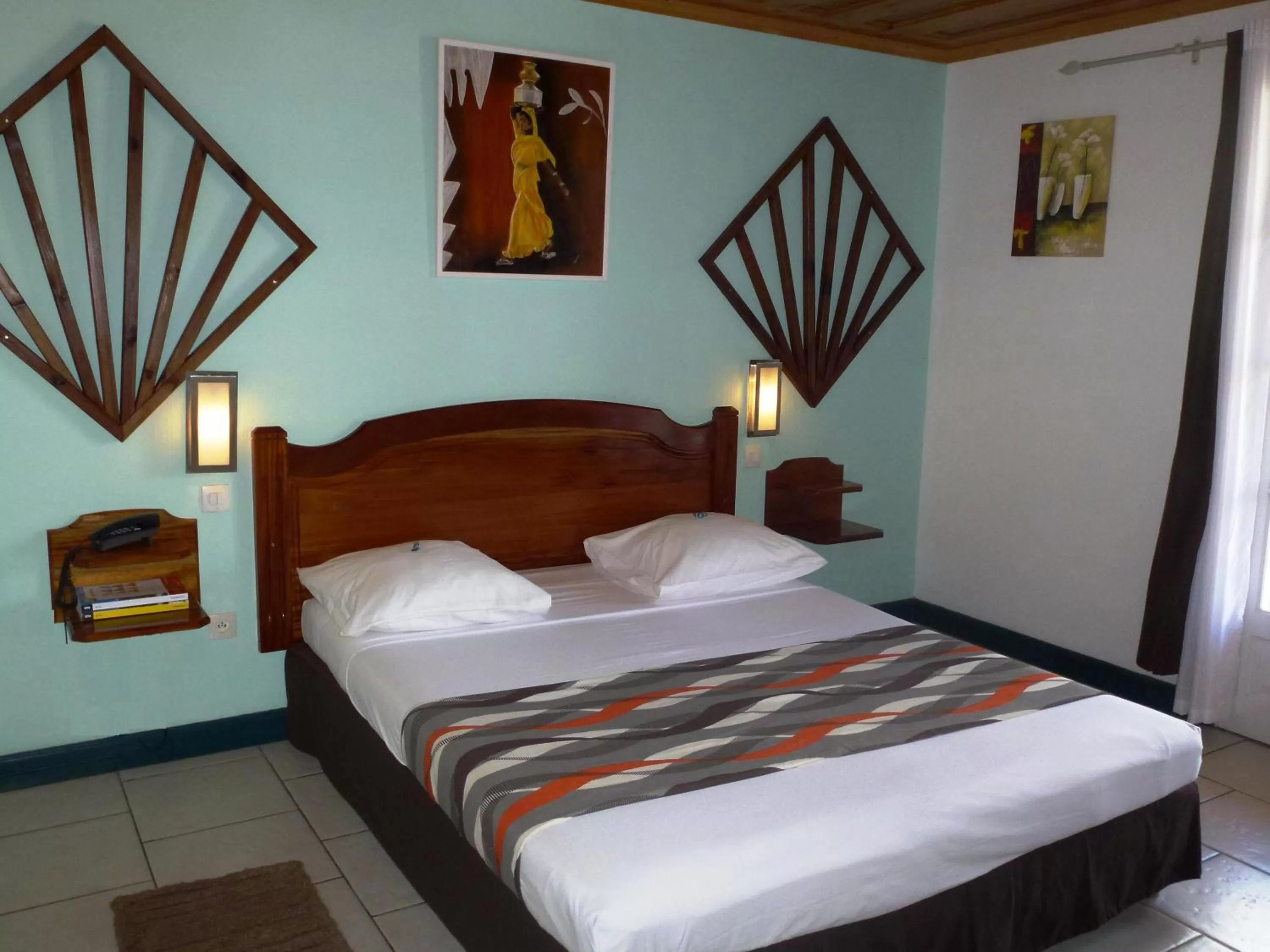 Bed in Hotel Des Neiges