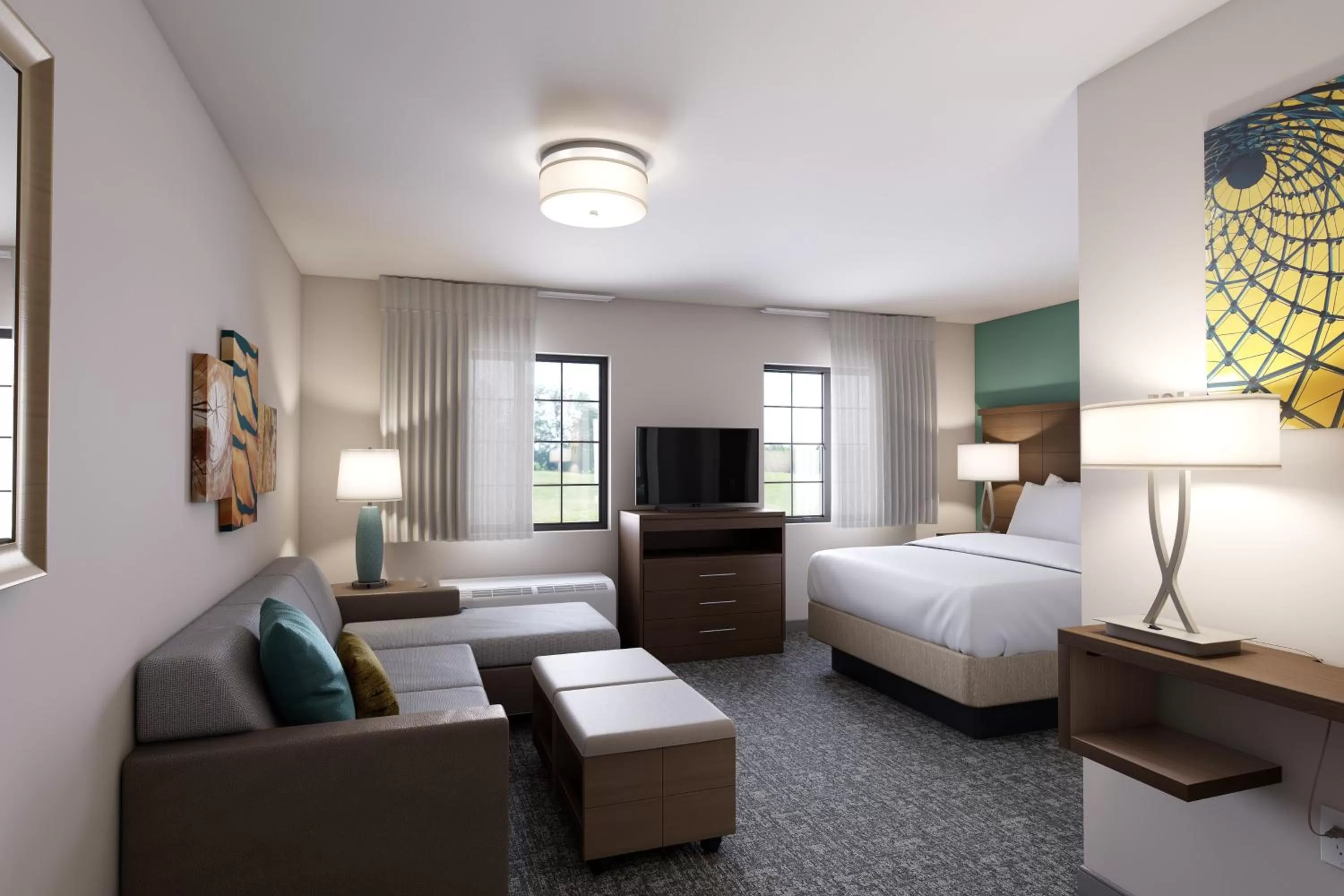 Photo of the whole room, Bed in Staybridge Suites Irvine East/Lake Forest by IHG