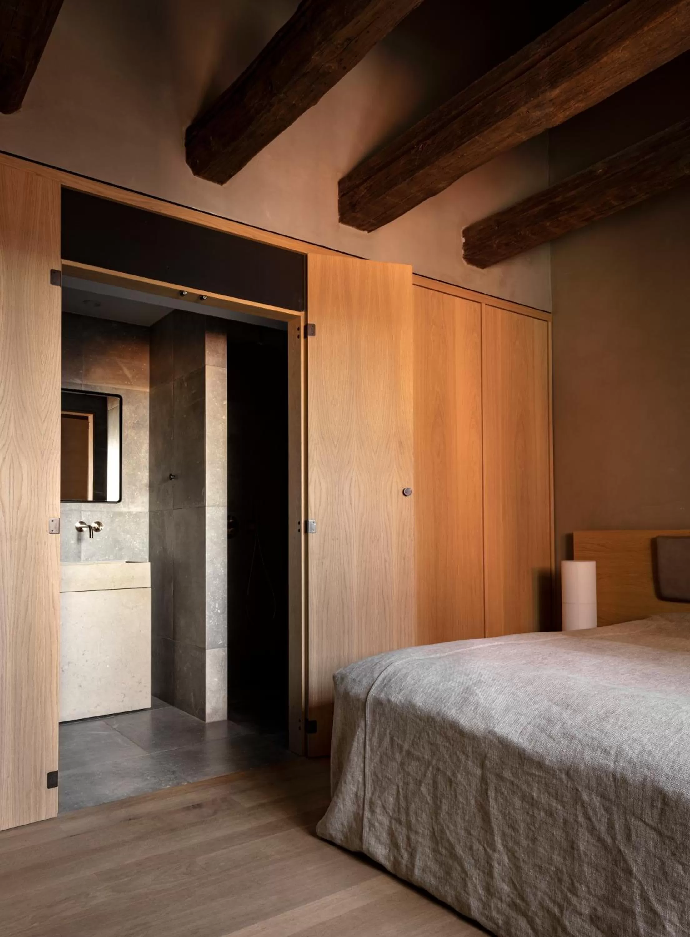 Bed in Audo Boutique Hotel