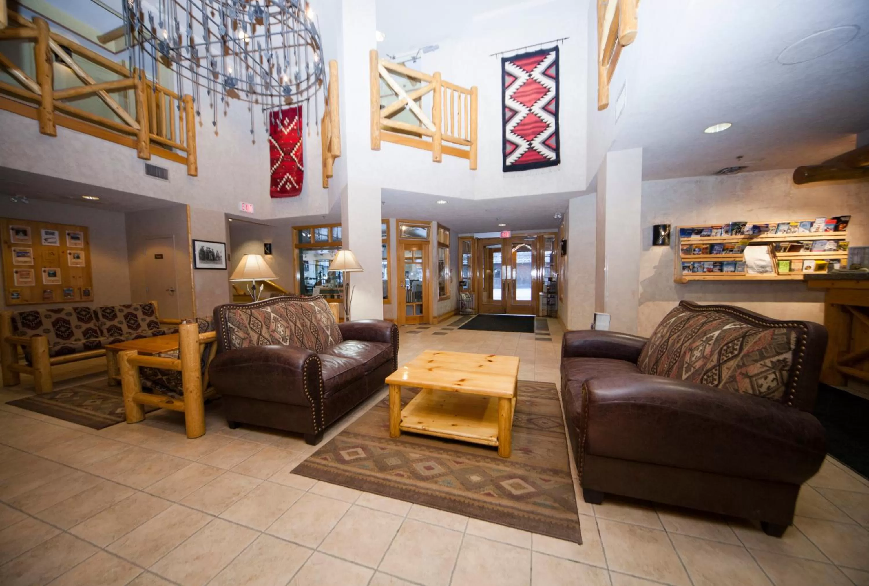 Lobby or reception in Brewster Mountain Lodge