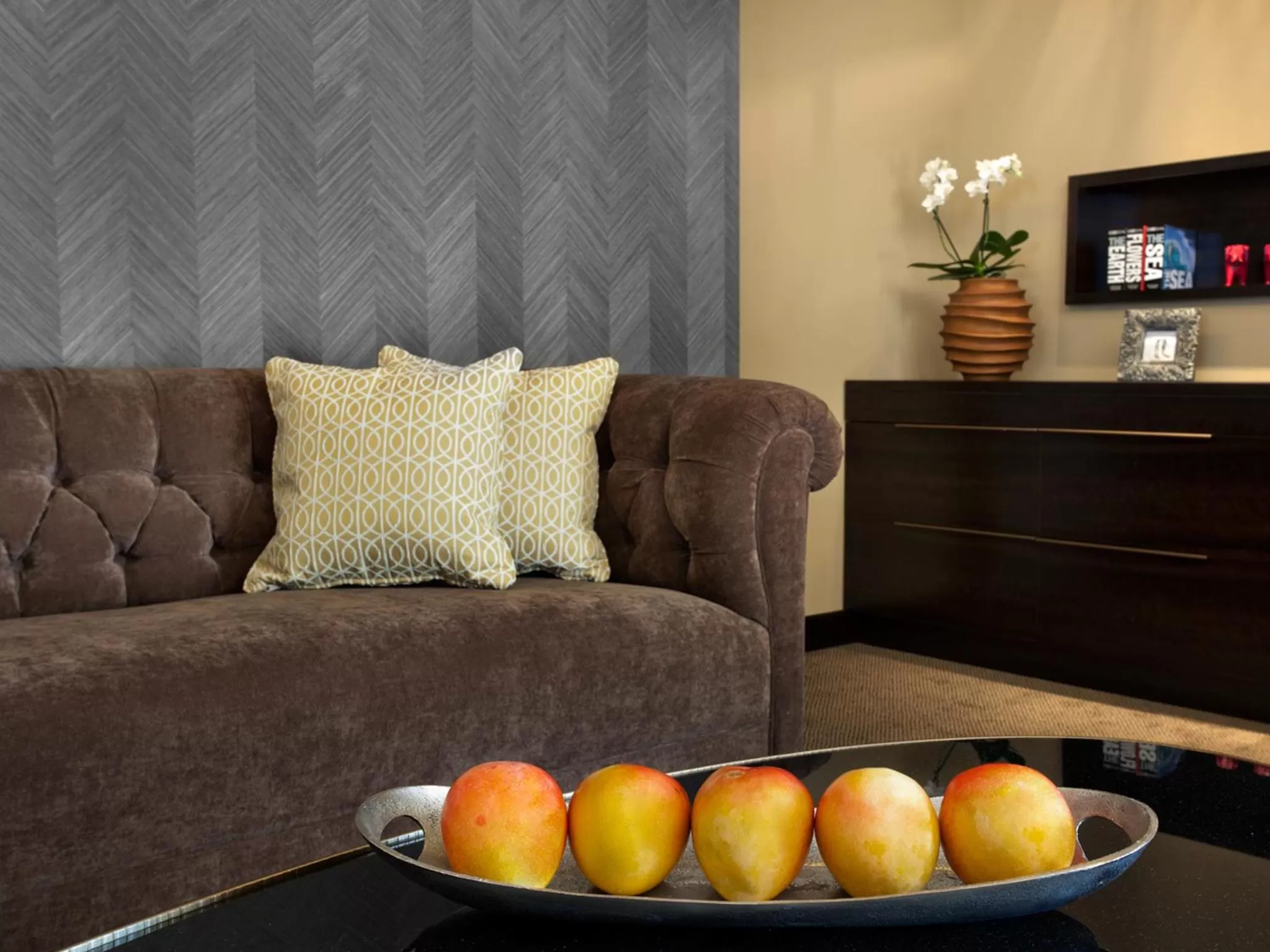 Seating area in Dan Carmel Haifa