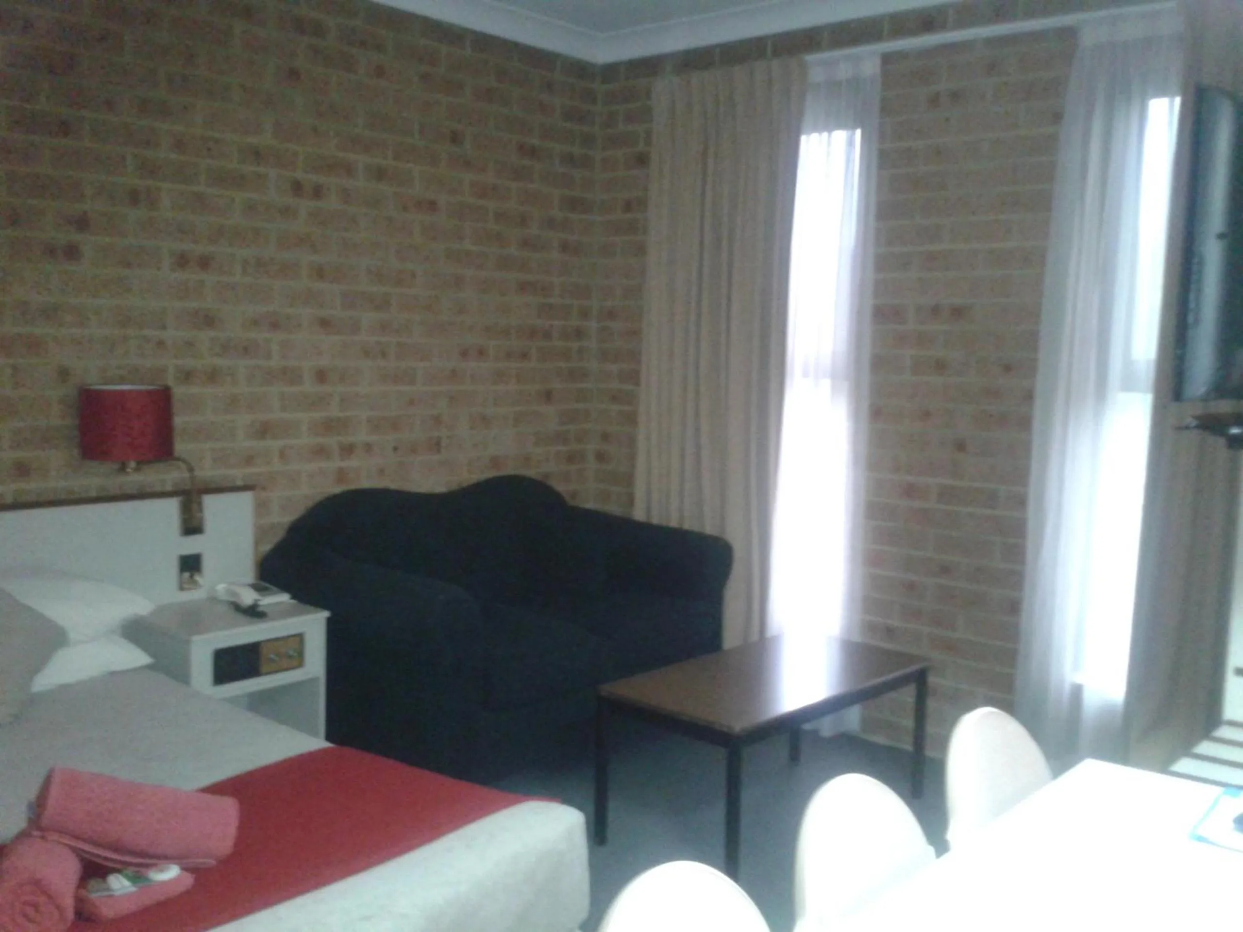 Seating area in Elsinor Motor Lodge