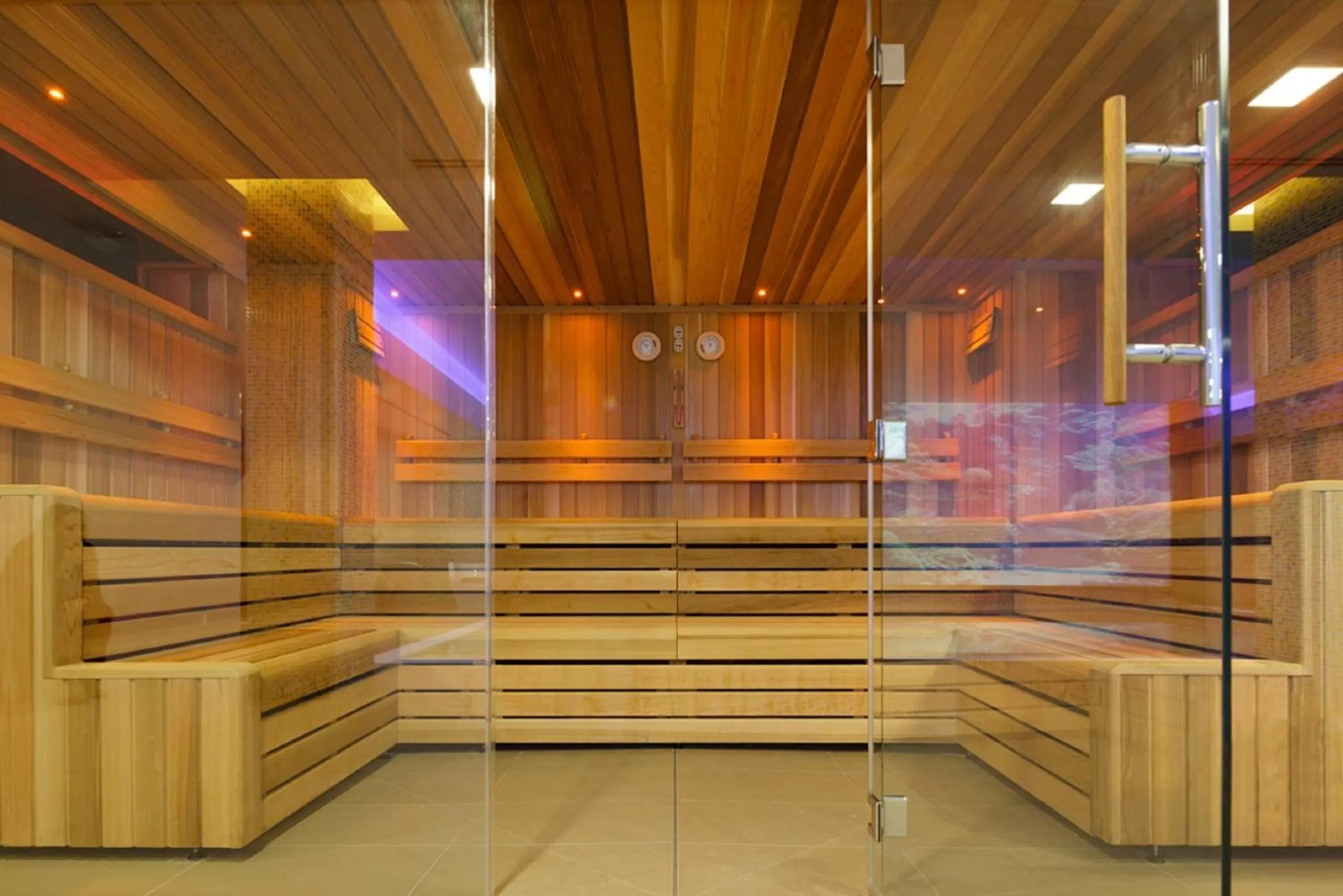 Sauna in Novotel London Blackfriars