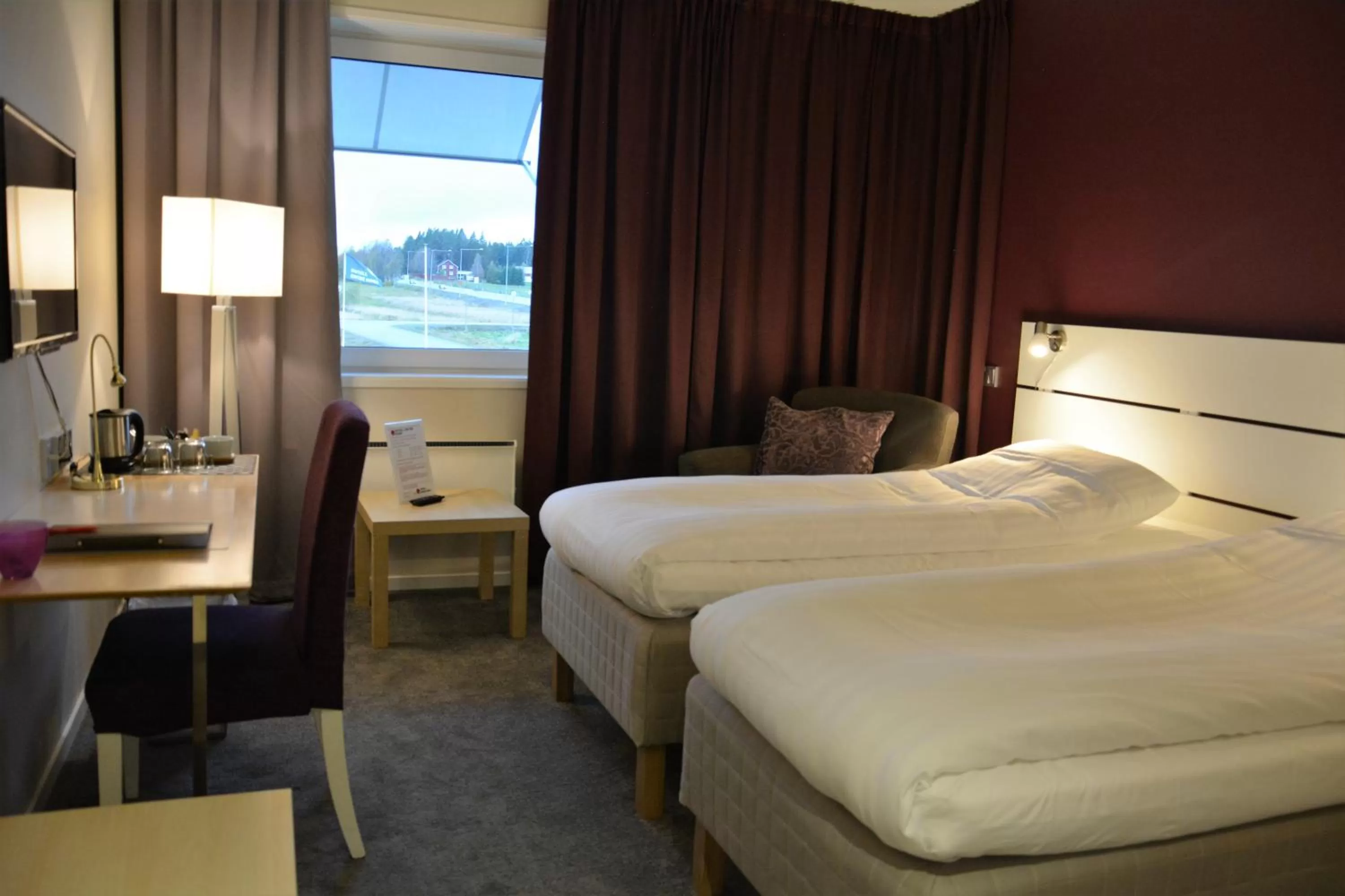 Bedroom, Bed in Hotell Entré Norr