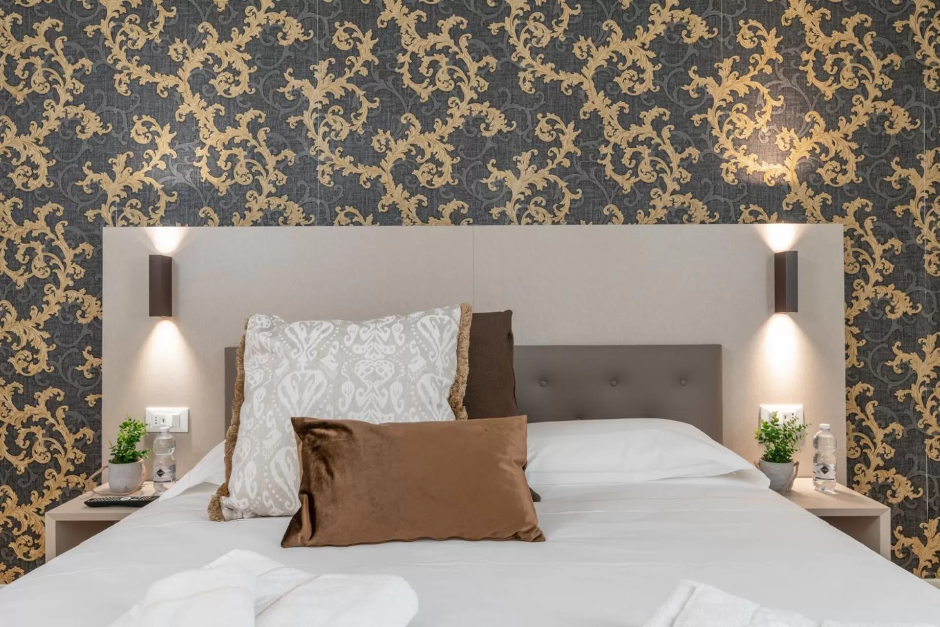 Bedroom, Bed in Hotel Grifoni