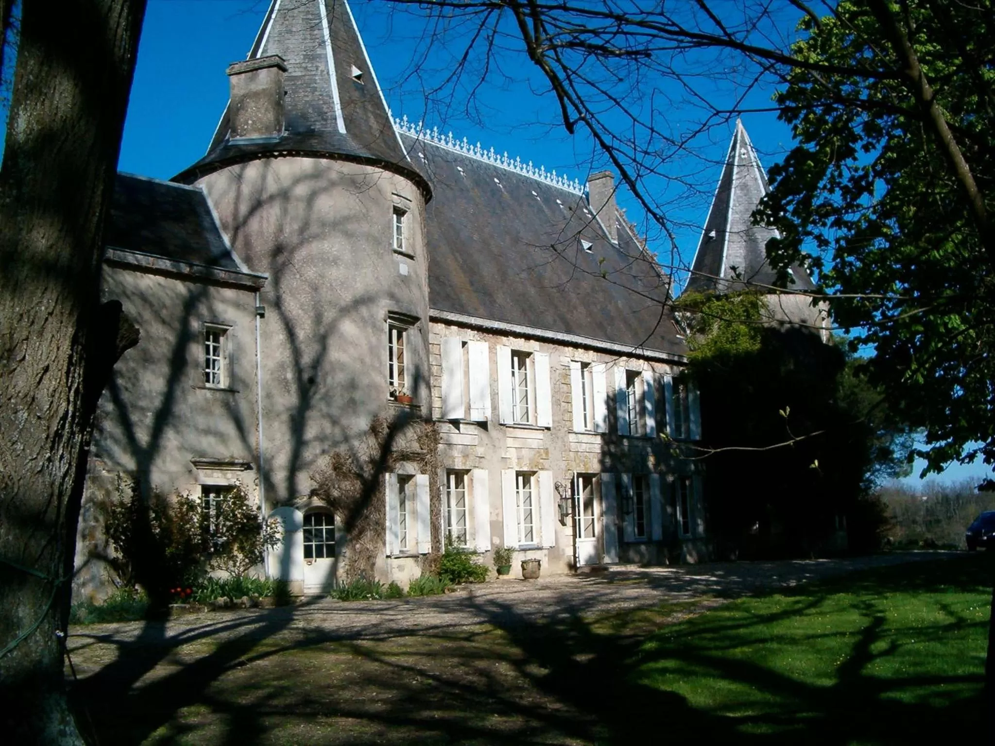 View (from property/room) in La chambre de la Tour