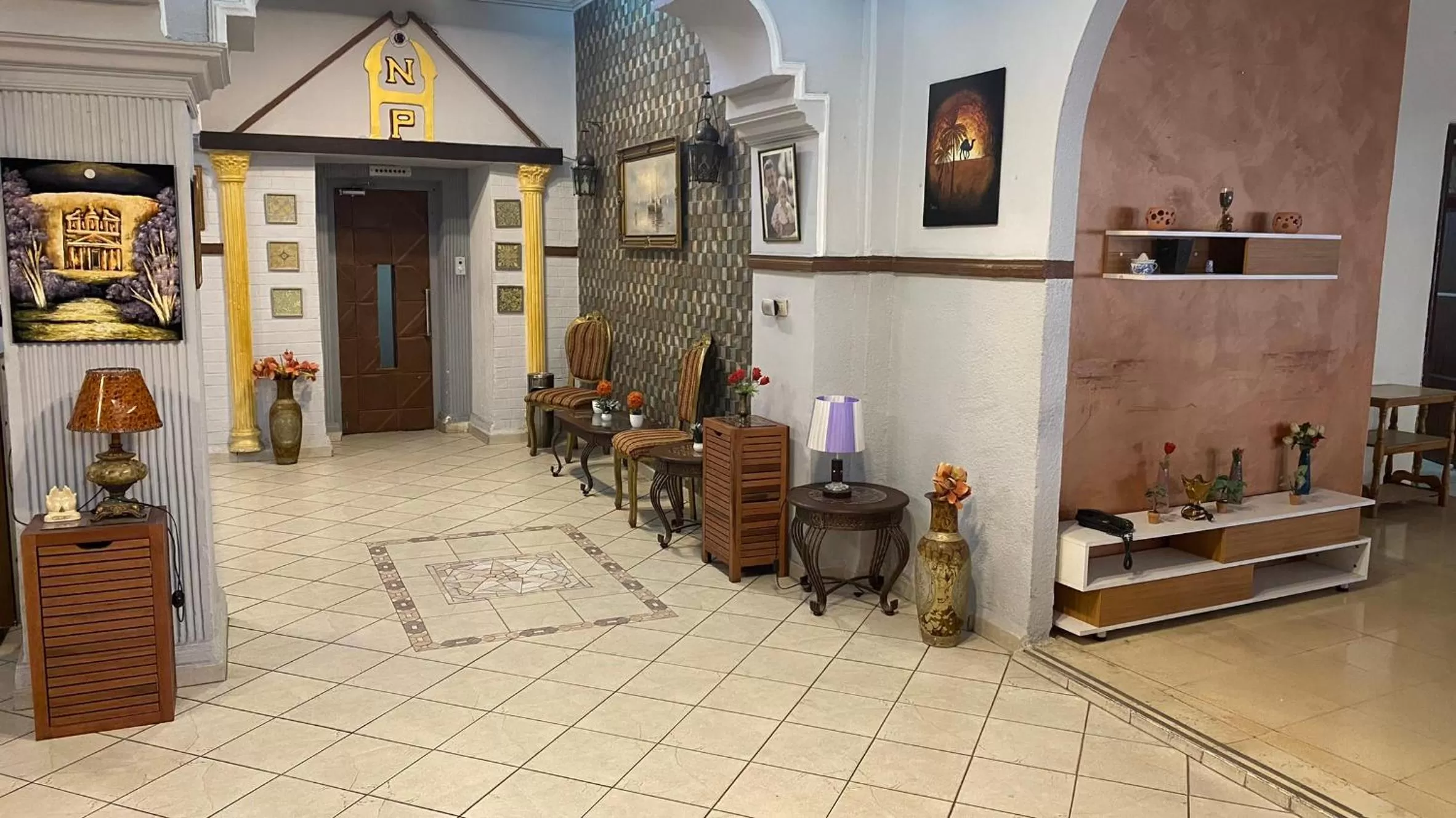 Lobby or reception in New Park Hotel