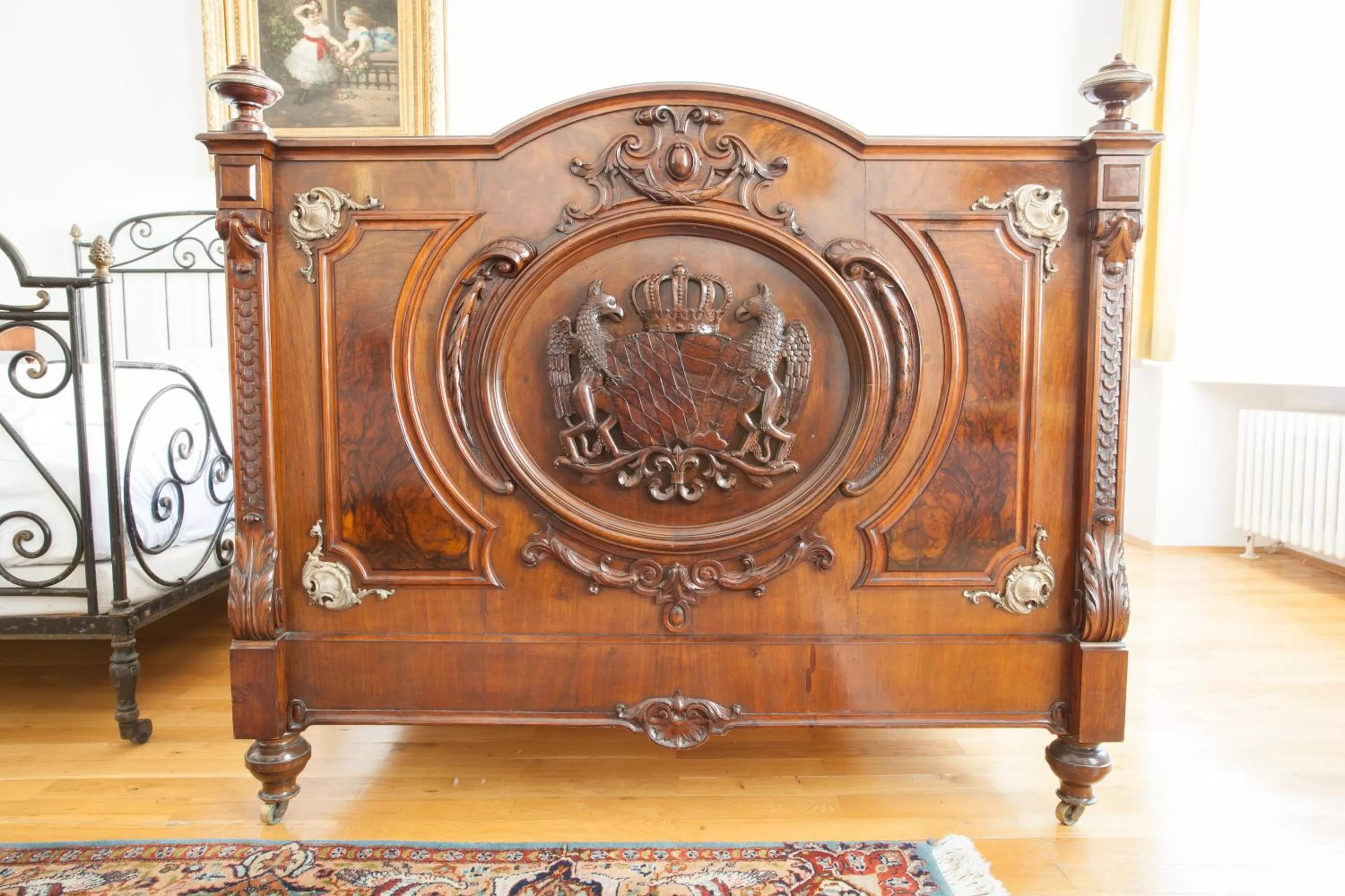 Bed in Hotel Wilder Mann