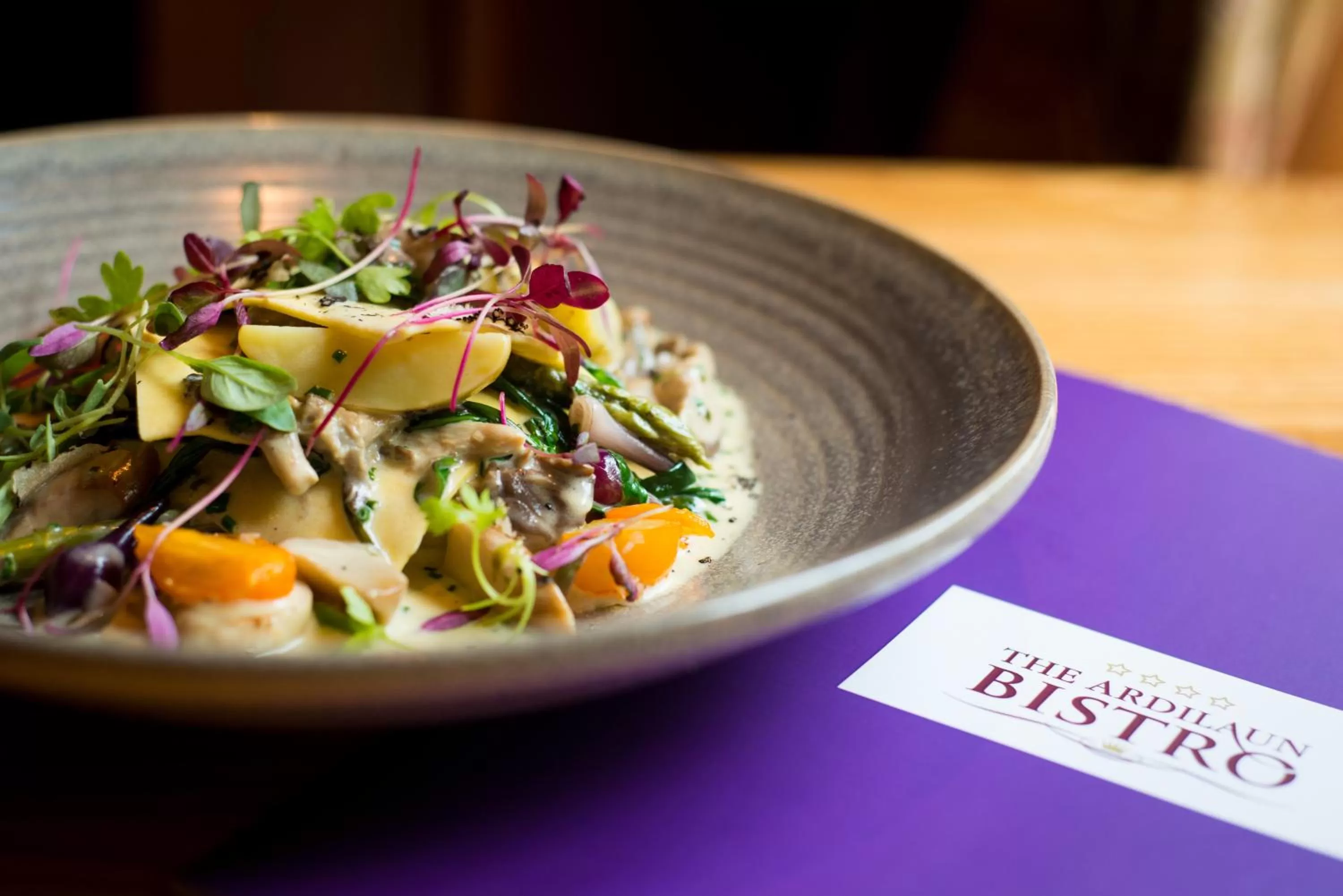 Food close-up in The Ardilaun Hotel