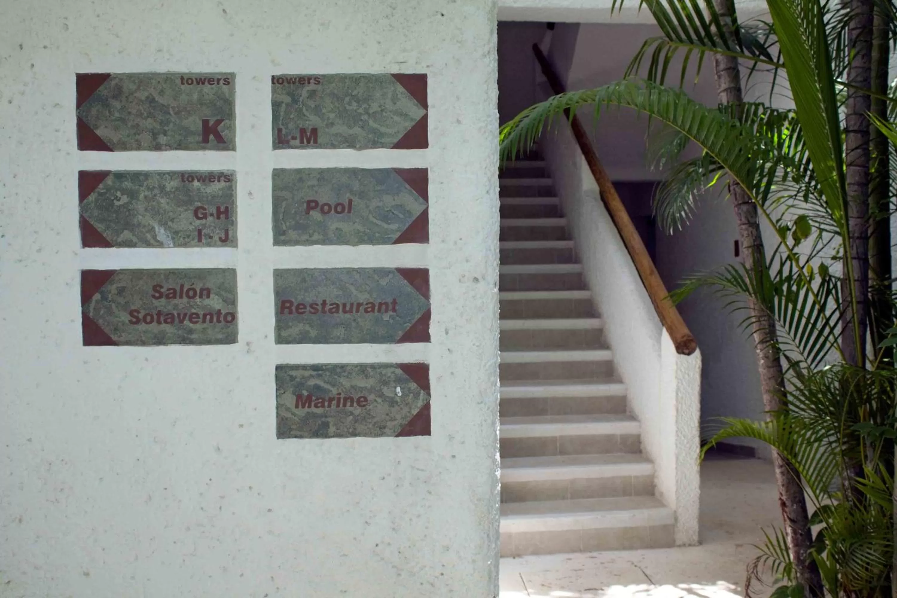 Decorative detail in Sotavento Hotel & Yacht Club