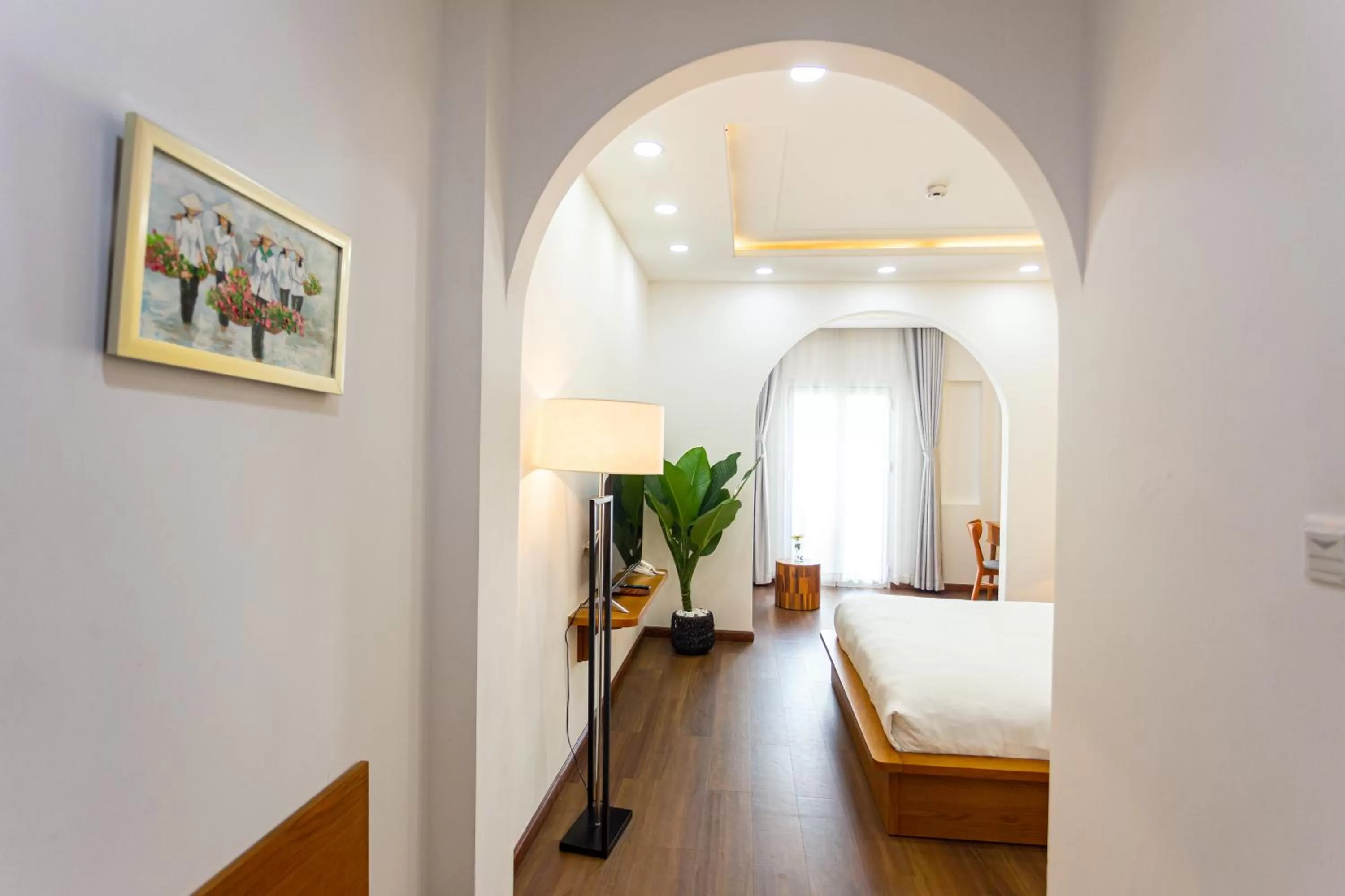 TV and multimedia, Bed in Chez Mimosa Local - Free Laundry