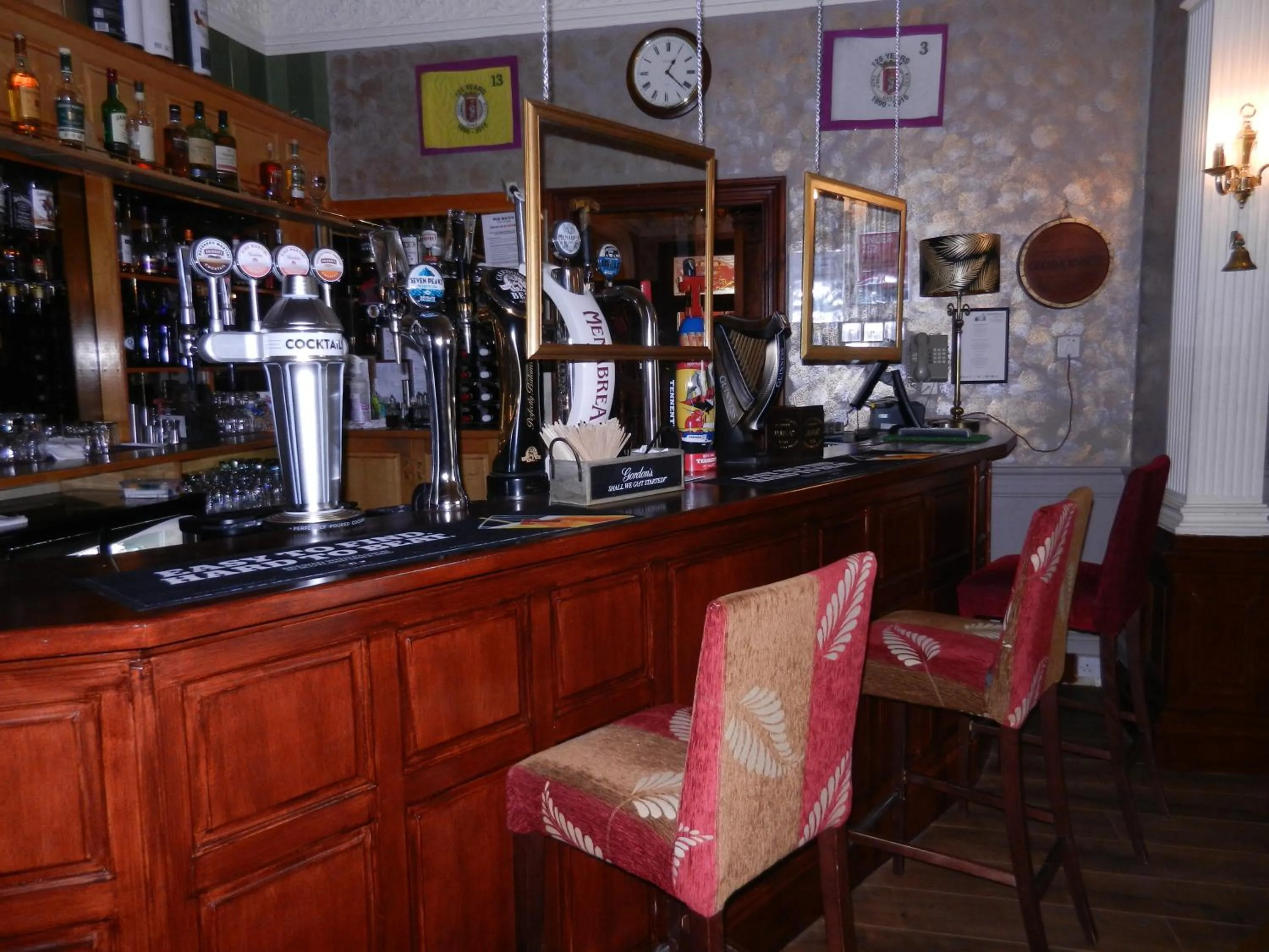 Lounge or bar in Mansfield Castle Hotel