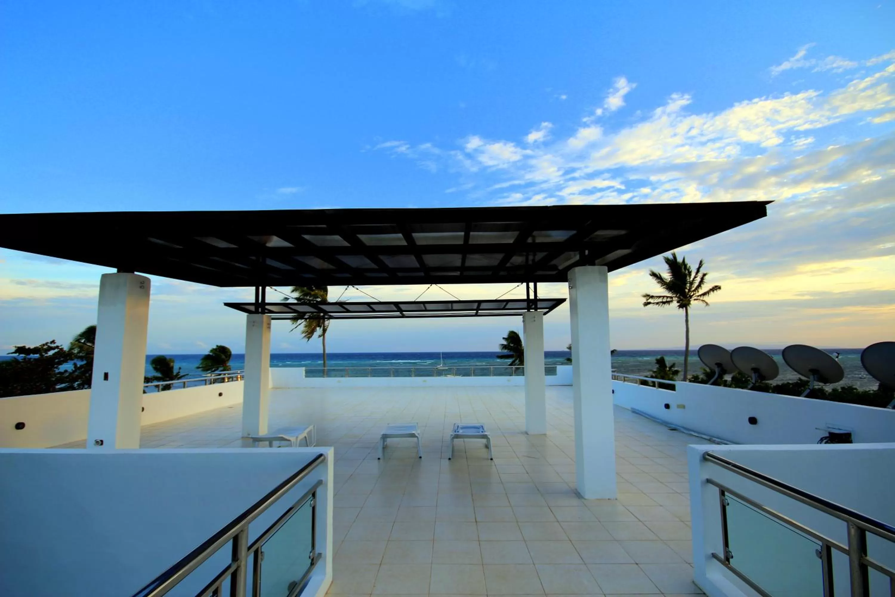Facade/entrance in Bohol South Beach Hotel