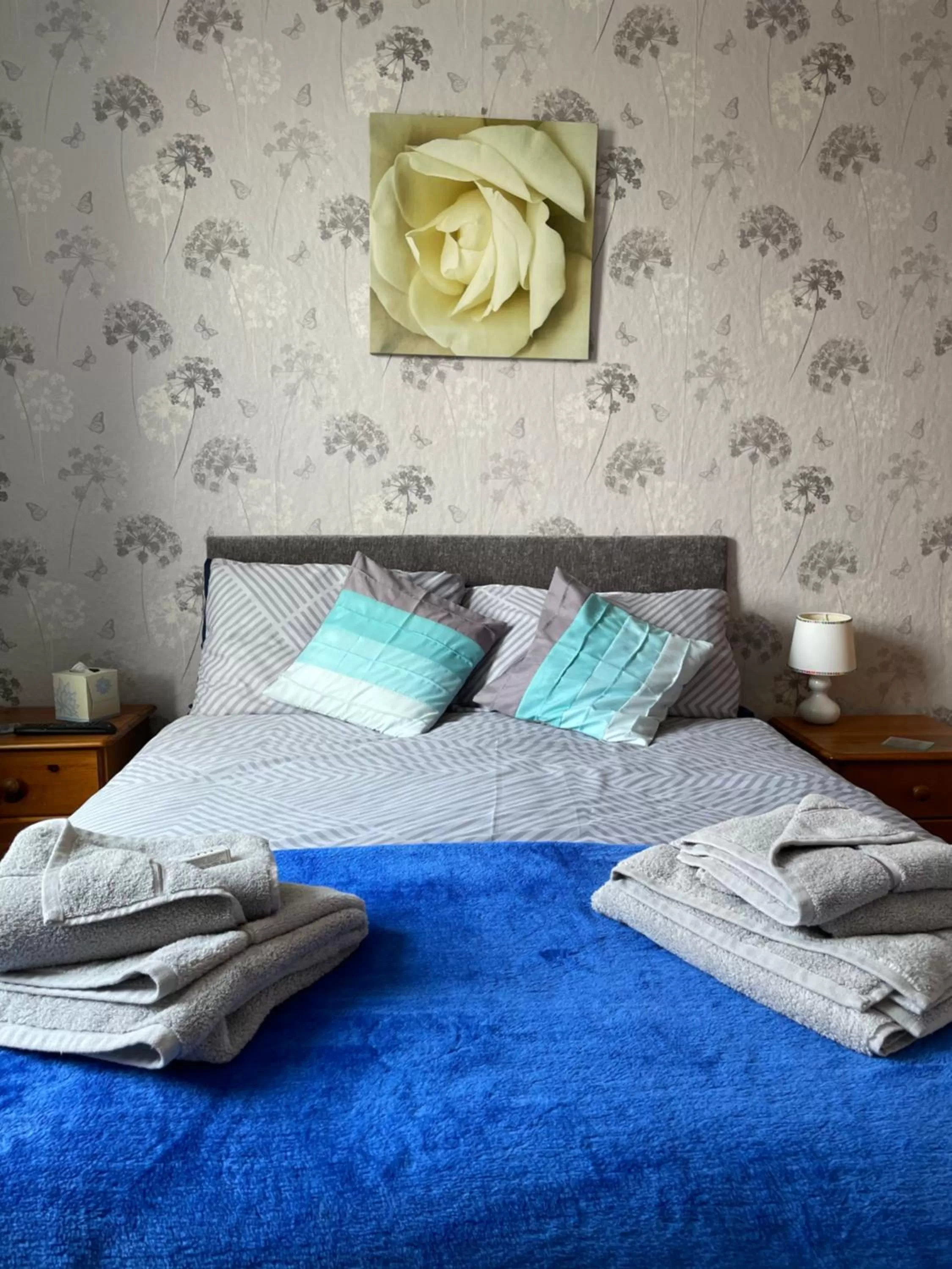 Bed in Whiteways Guest House