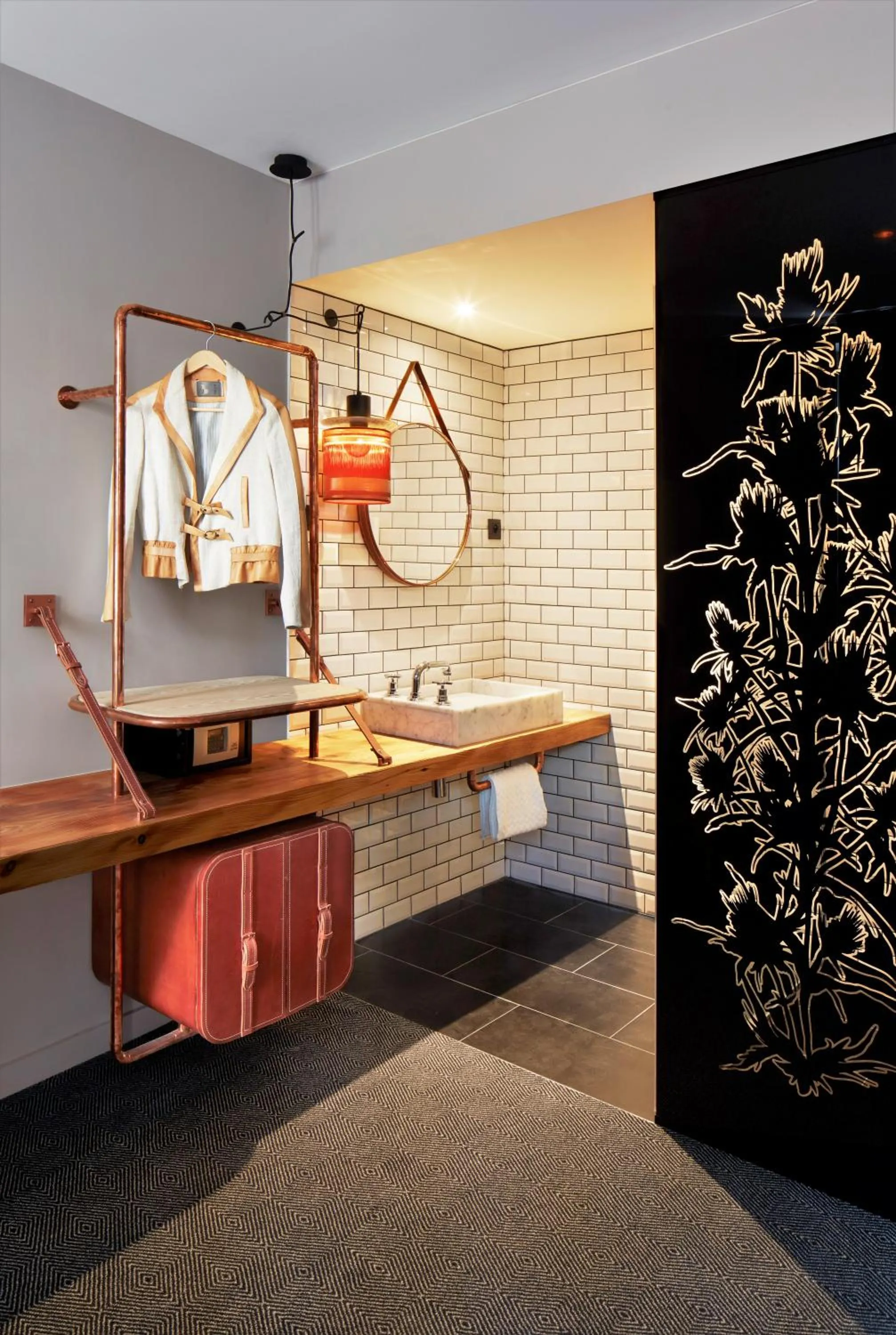 Bathroom in Hotel Restaurant Au Boeuf Couronné