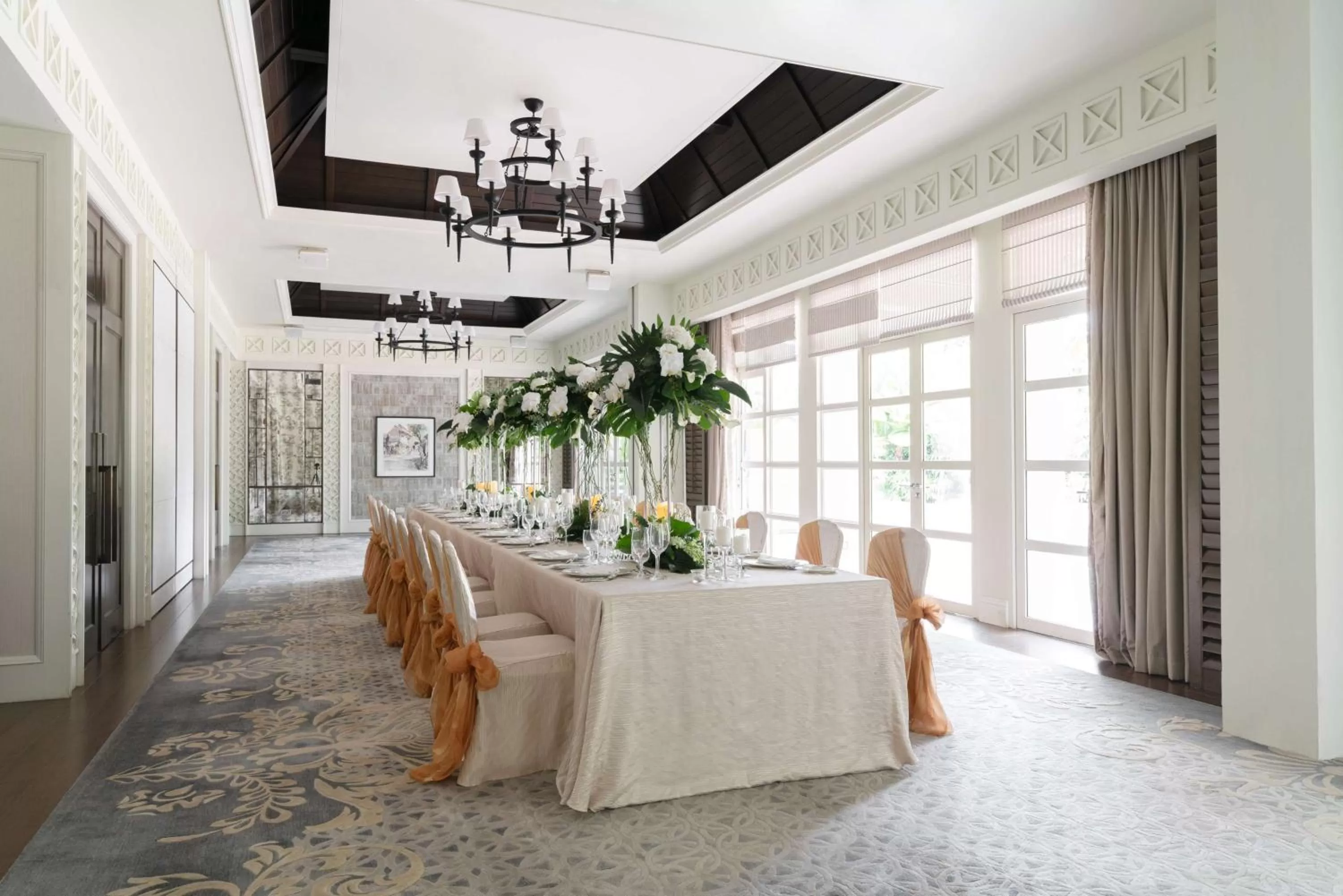 On site in Shangri-La Singapore