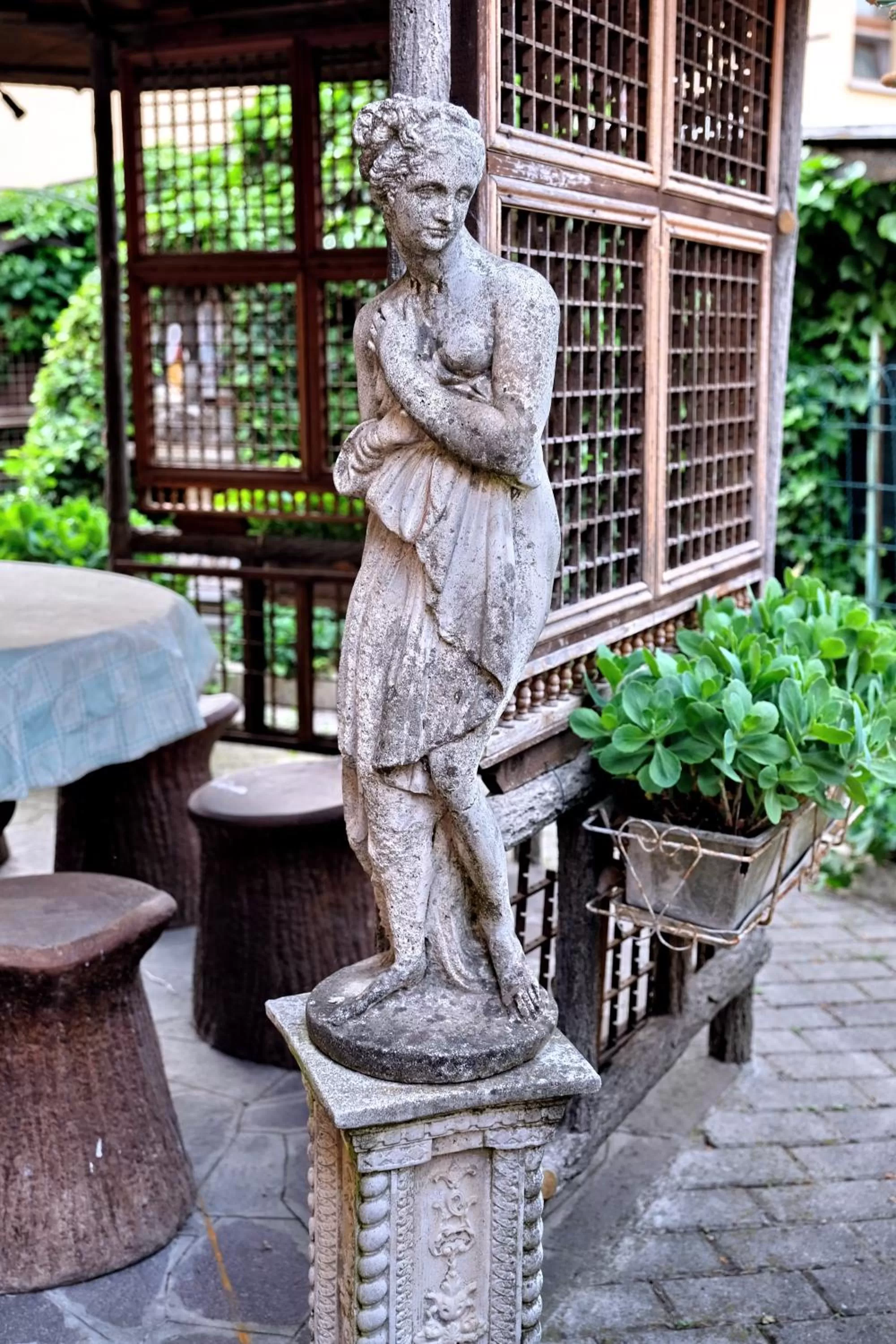 Garden in B&B "Il Cantastorie" Casa Molinari-Boldrini - Room & breakfast