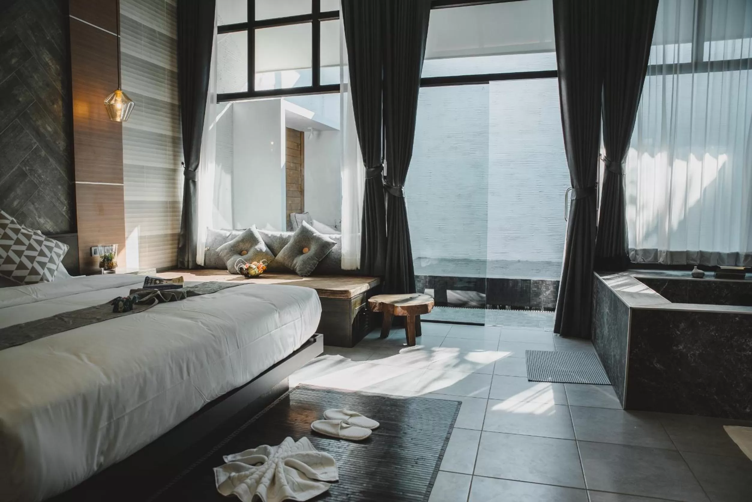 Bed in Arun Dara Villa