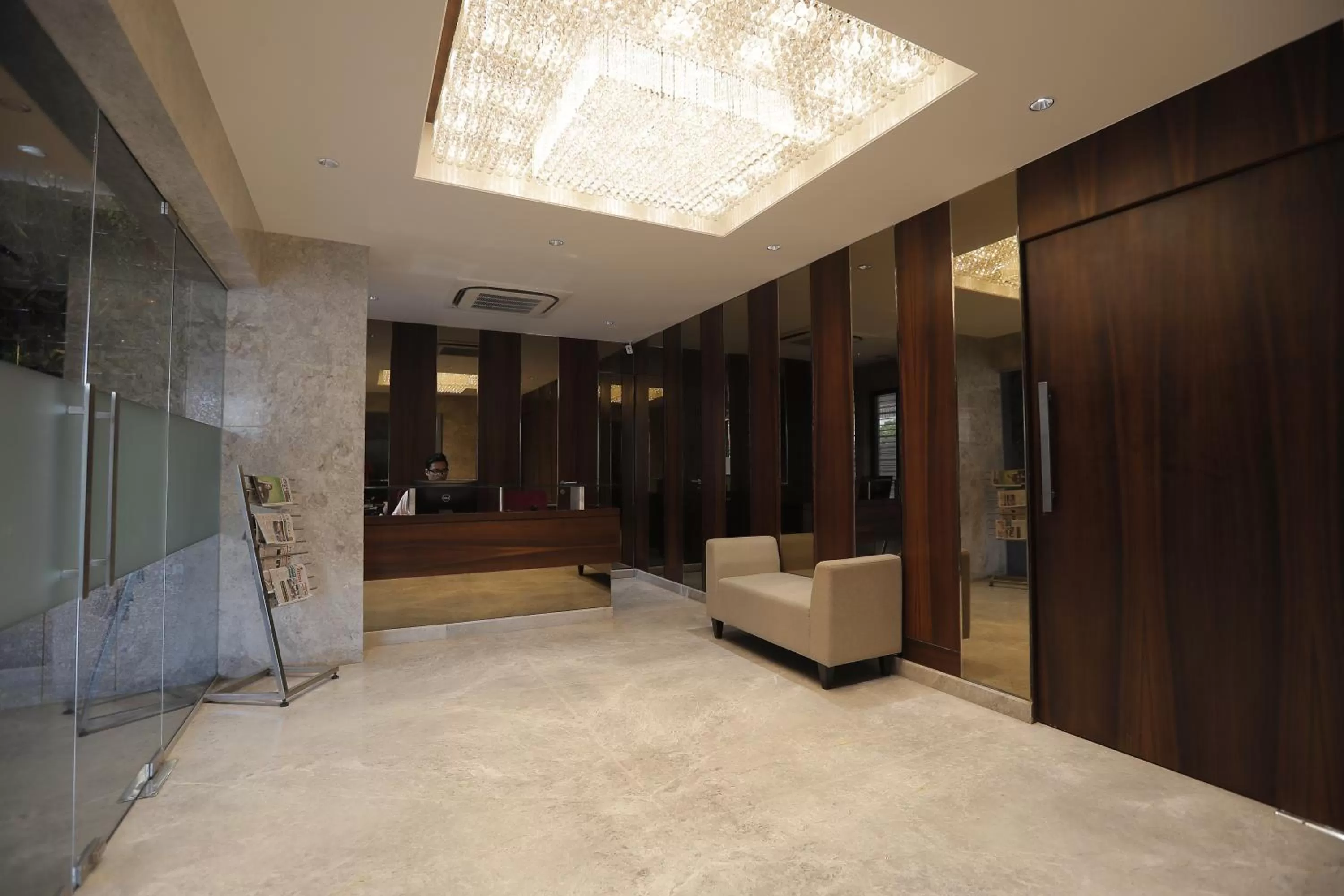 Lobby or reception in Hotel Radiance