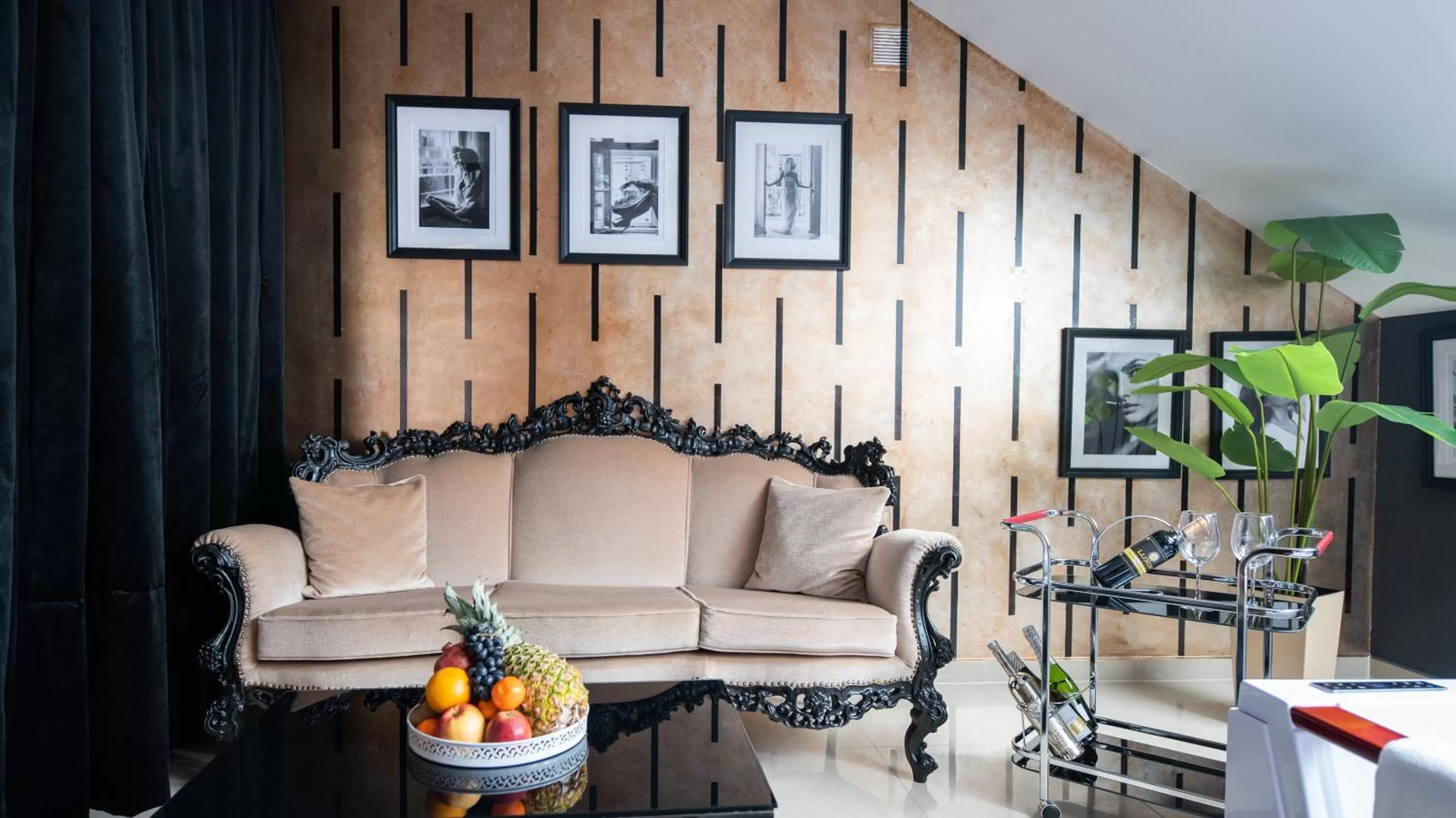 Living room in Hotel Luxor