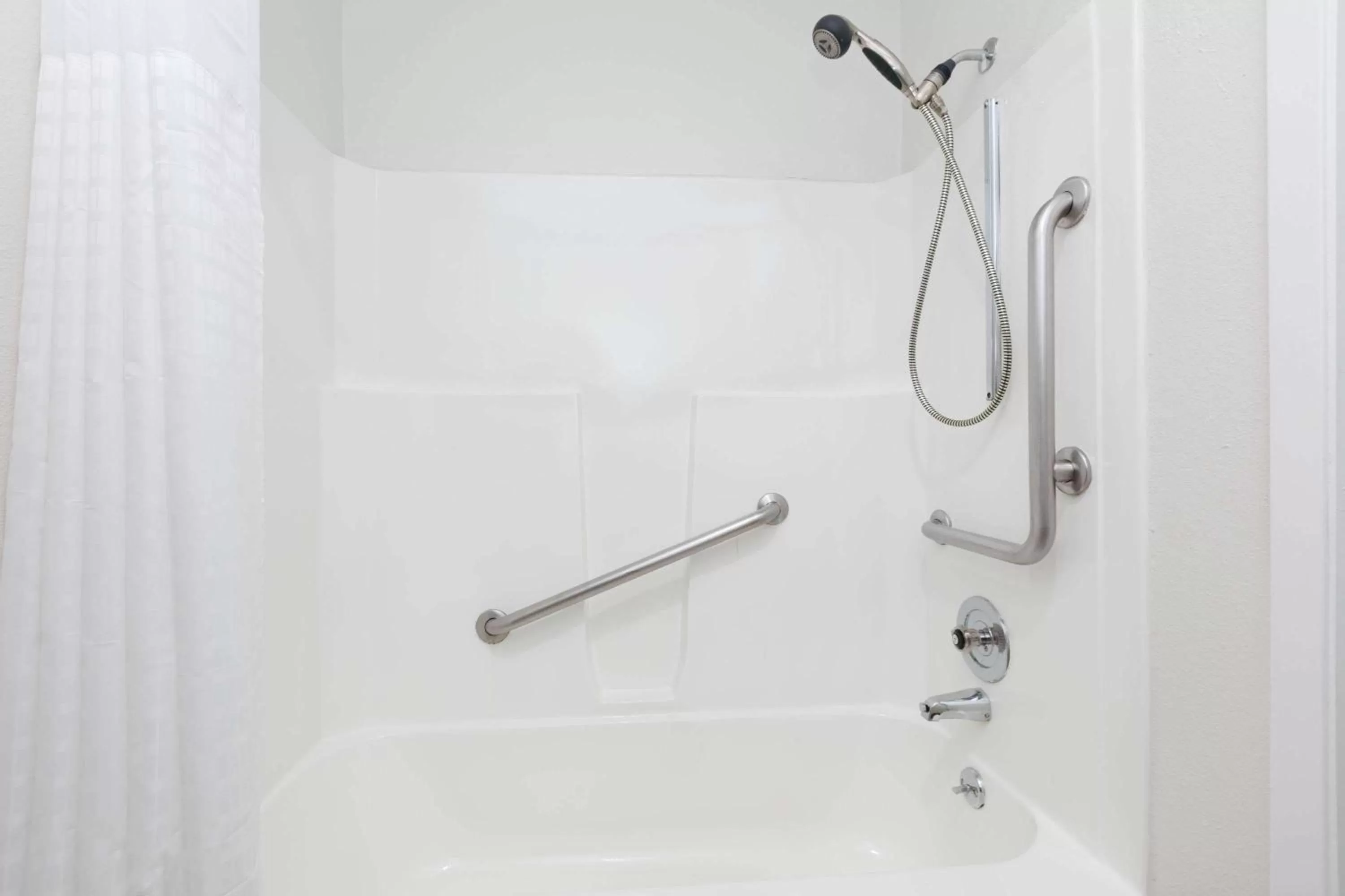 Bathroom in Super 8 by Wyndham Sapulpa/Tulsa Area