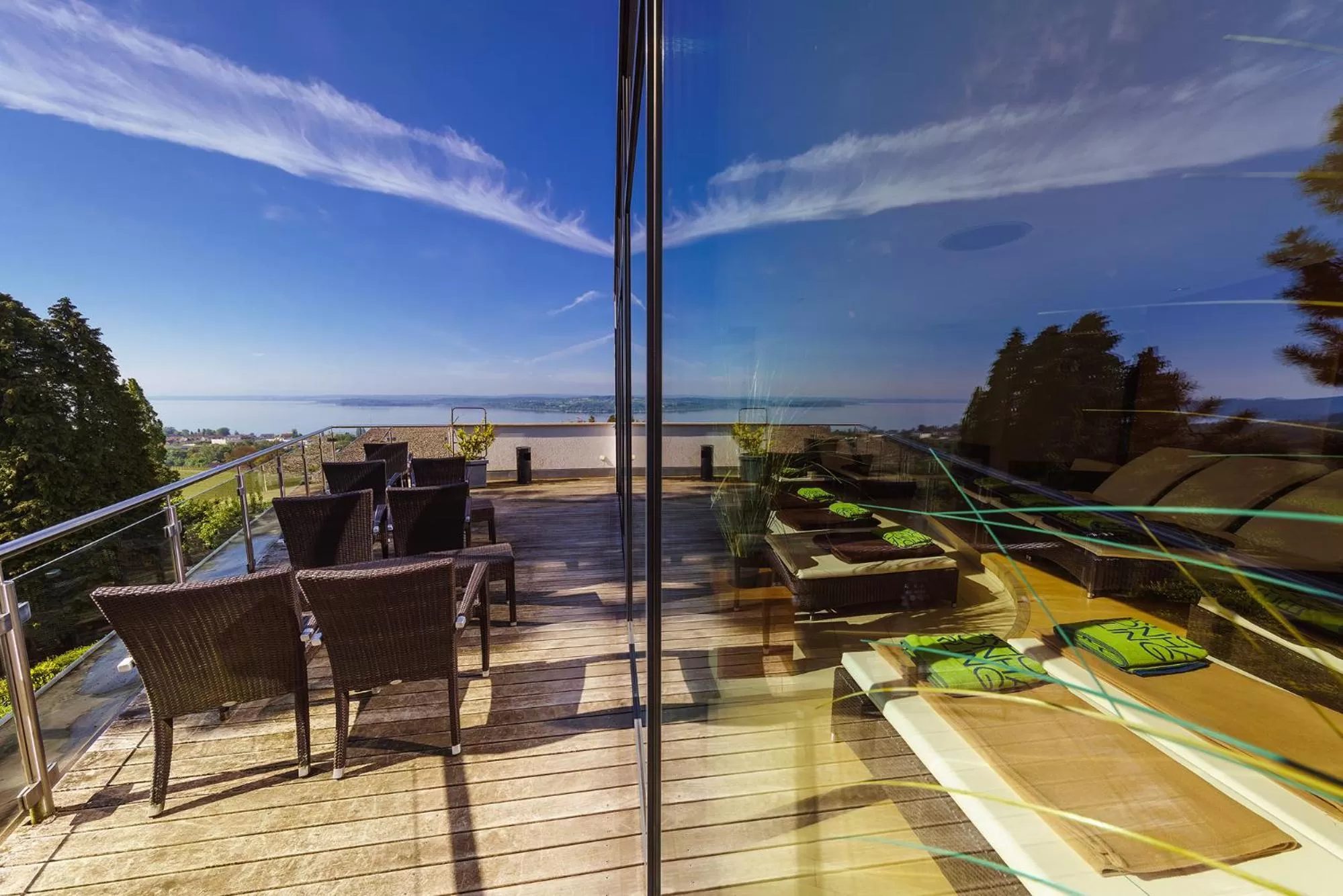 Sauna in Parkhotel St.Leonhard