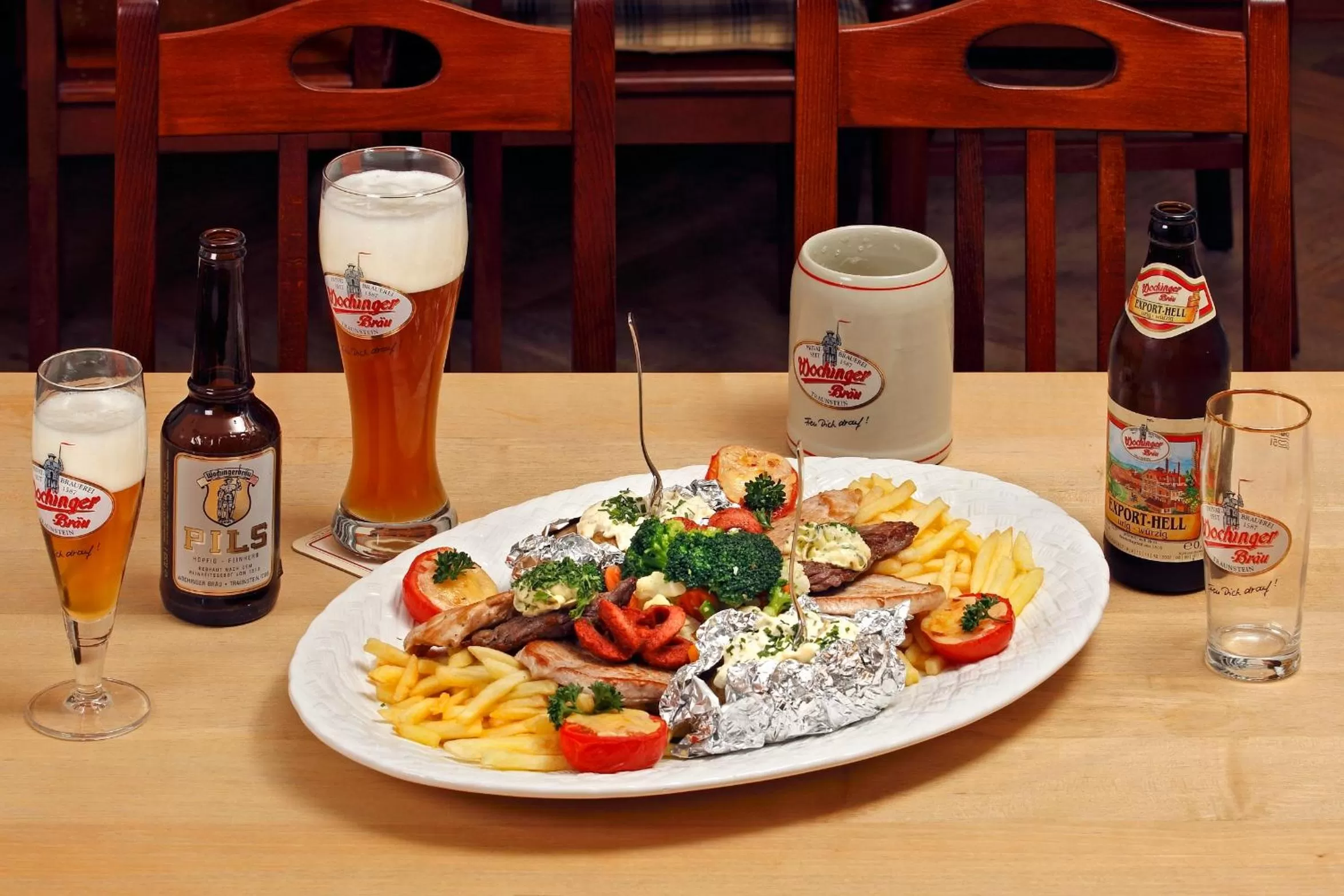 Food and drinks in Gasthof Kampenwand Aschau