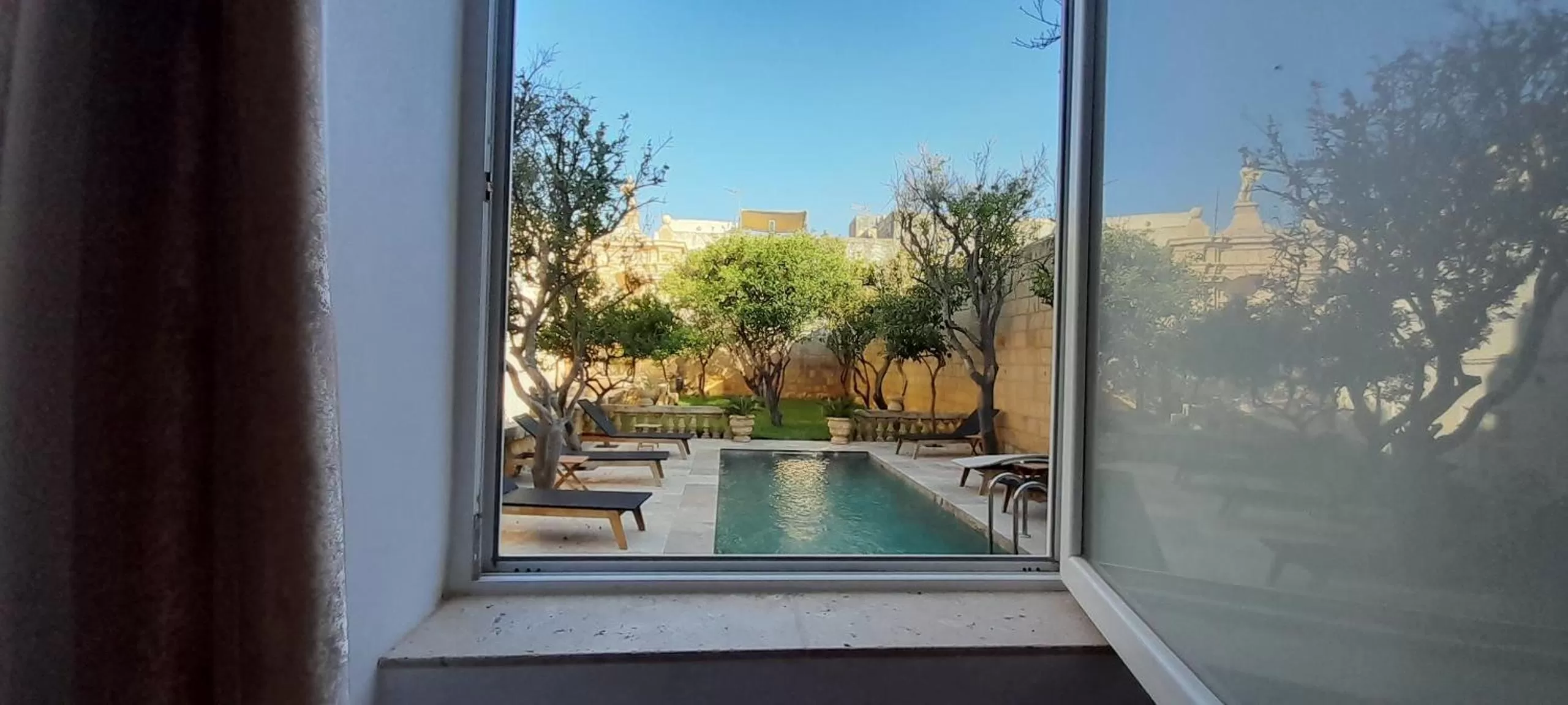 Garden in Palazzo Pisani Malta Boutique and SPA