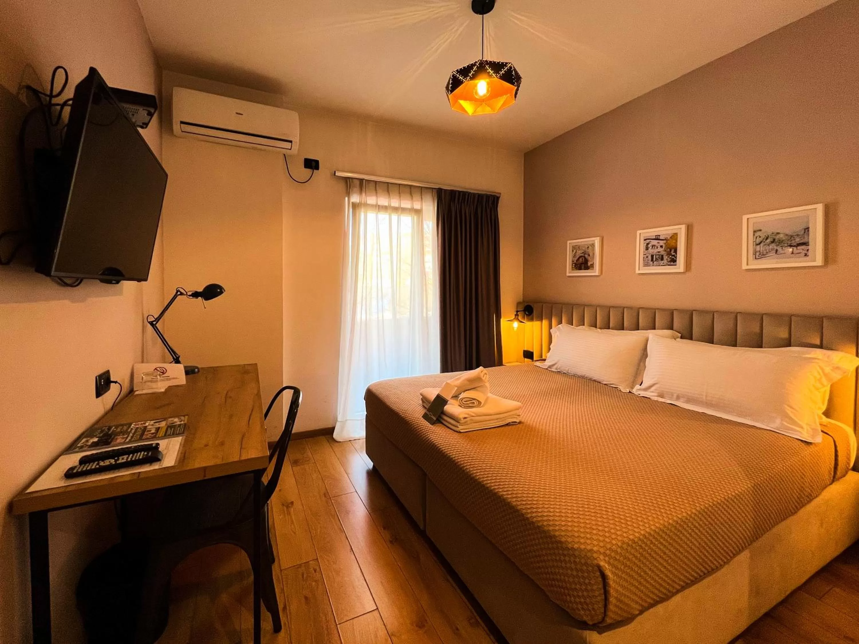 Bedroom, Bed in Oda Hotel Tirana