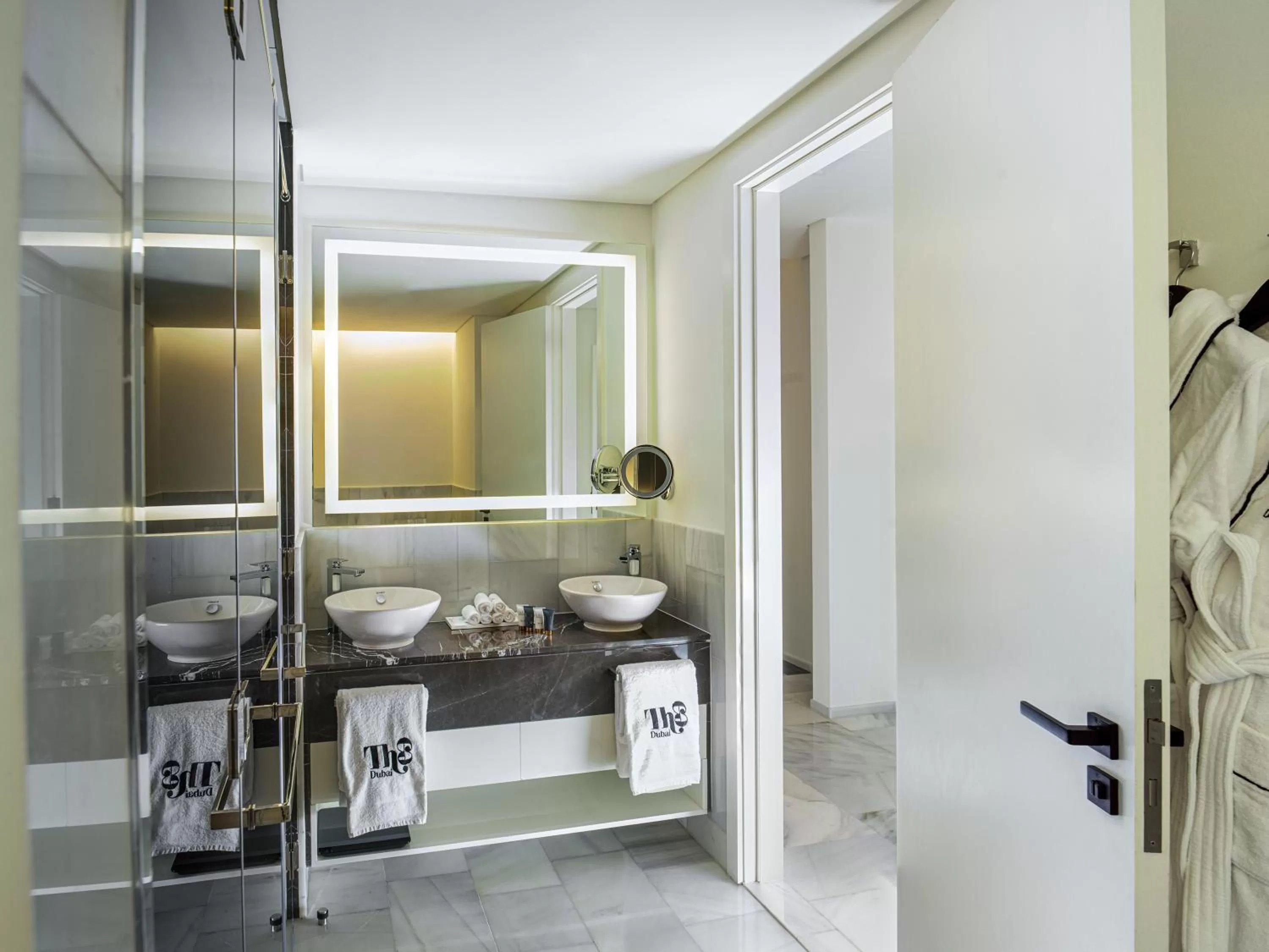 Bathroom in Th8 Palm Dubai Beach Resort Vignette Collection, an IHG hotel