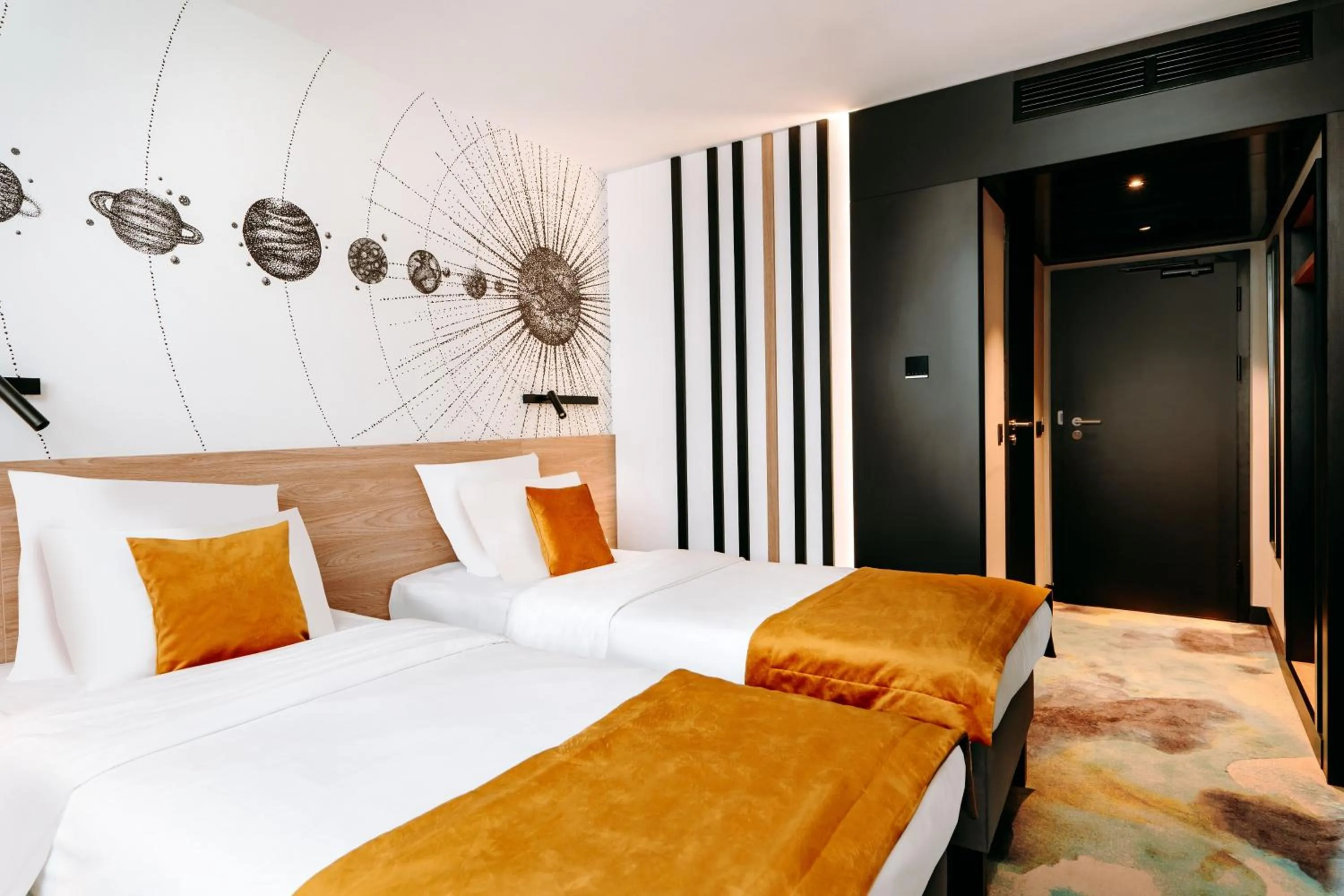 Bed in Hotel Mercure Toruń Centrum