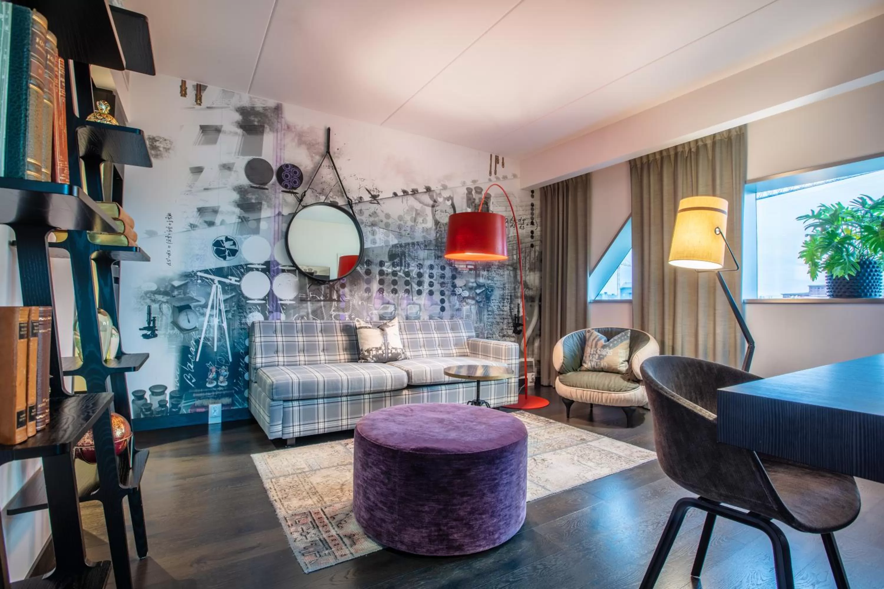 Living room in Radisson Blu Riverside Hotel