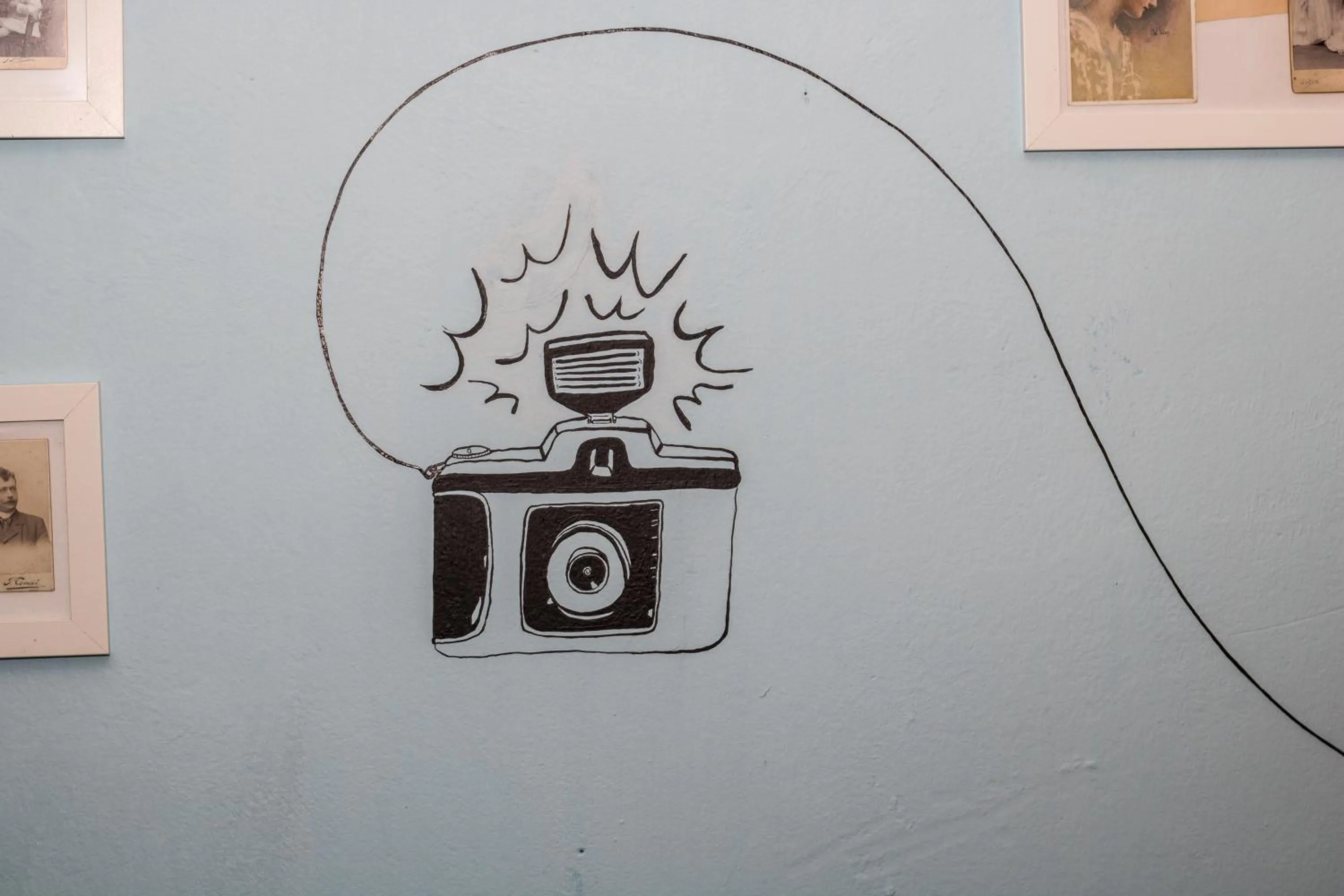 Decorative detail in Hostel Dakura