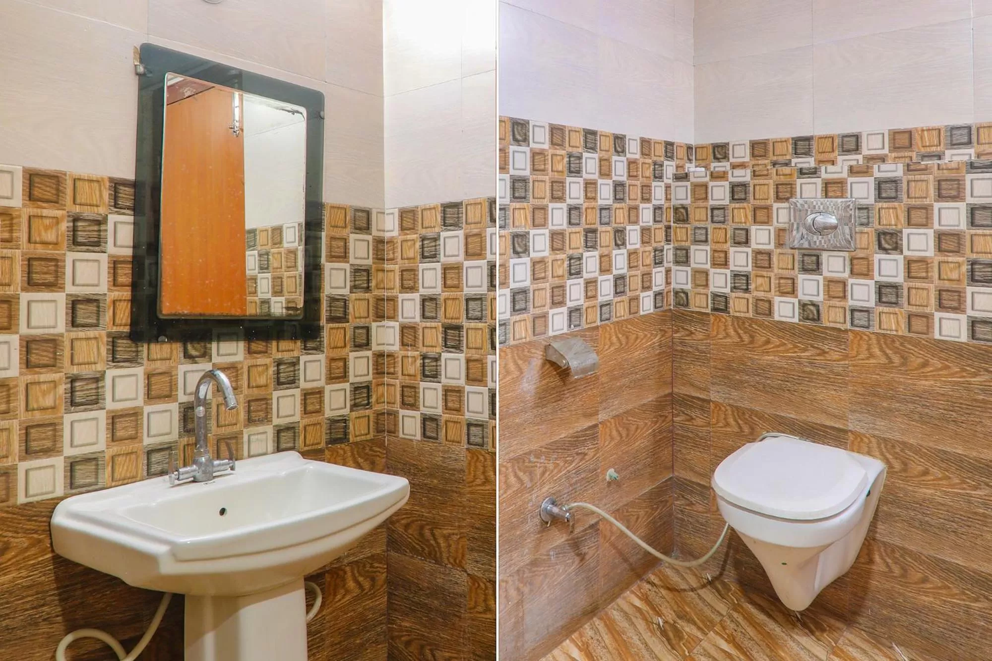 Bathroom in FabHotel Vinayaka