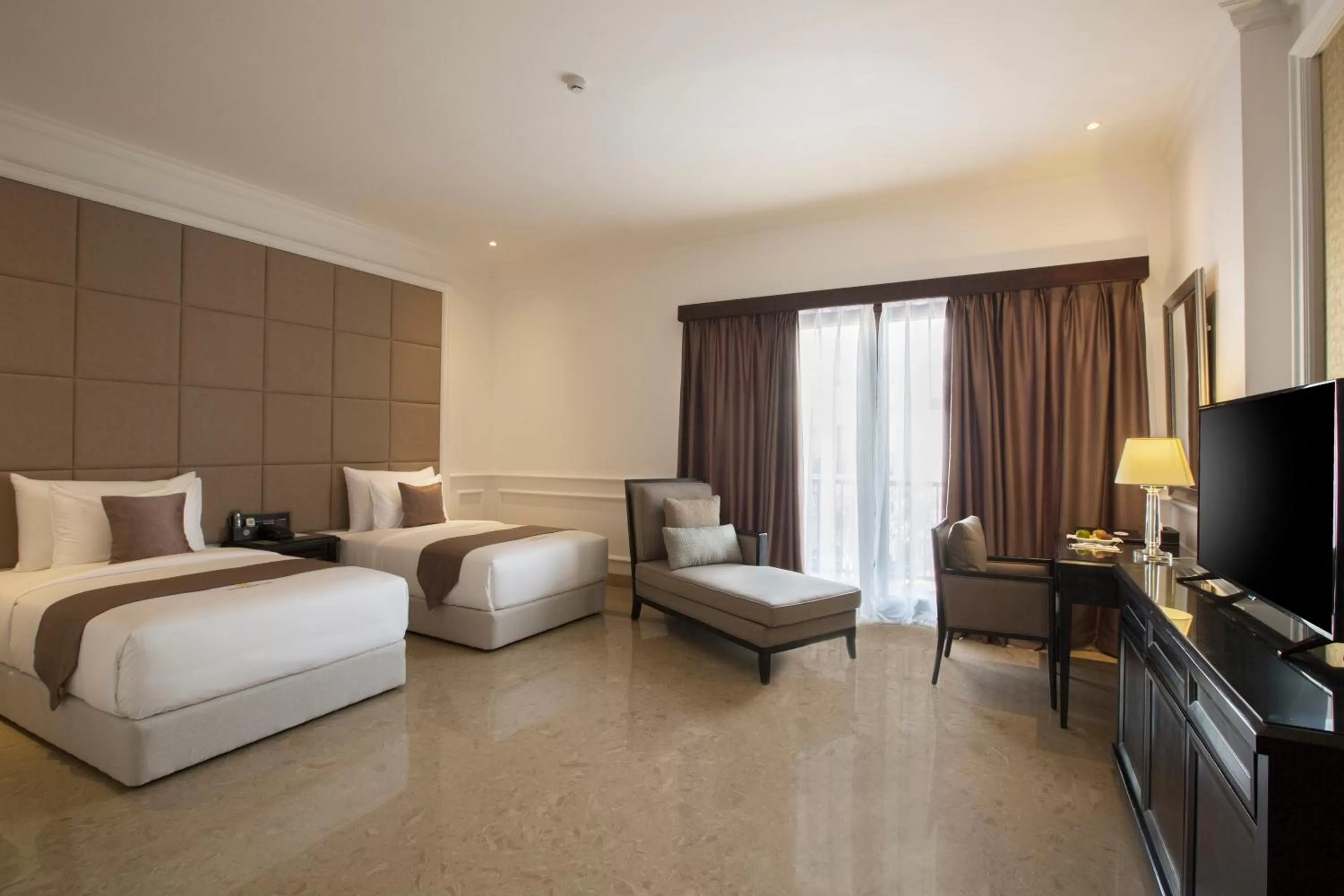 Bedroom, Bed in Grand Palace Hotel Sanur - Bali