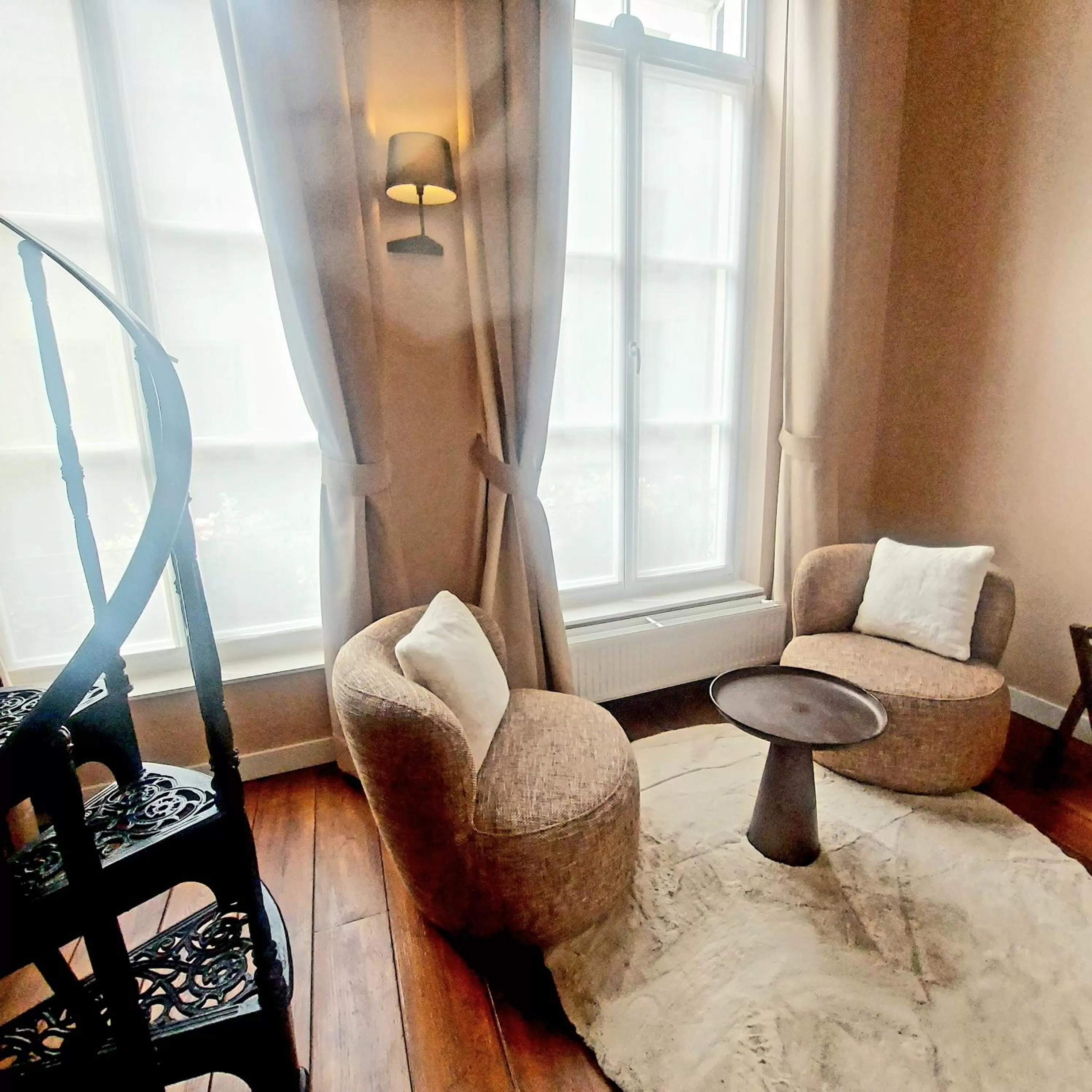 Seating area in Hotel 'T Sandt