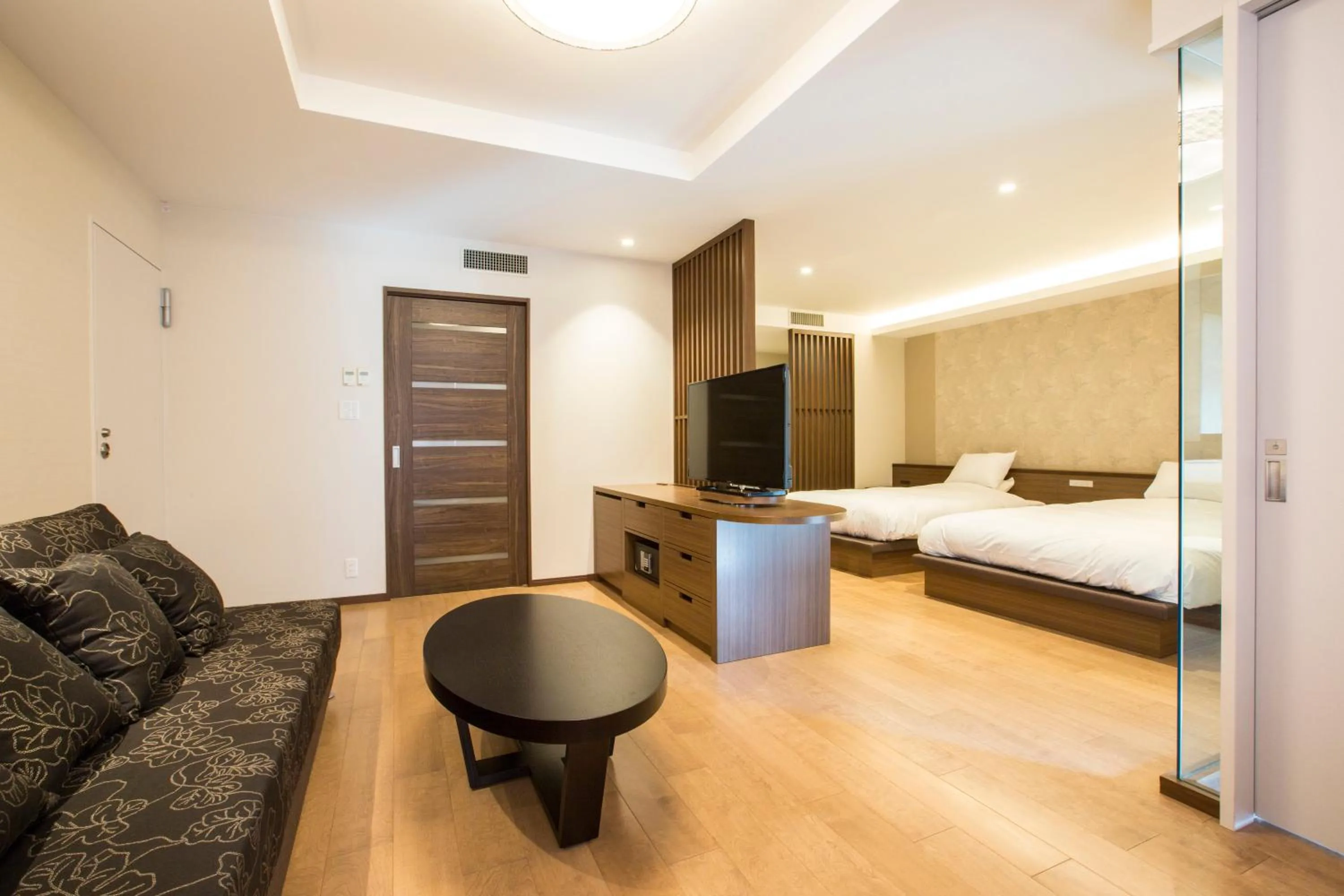 Bed in Niseko Prince Hotel Hirafutei