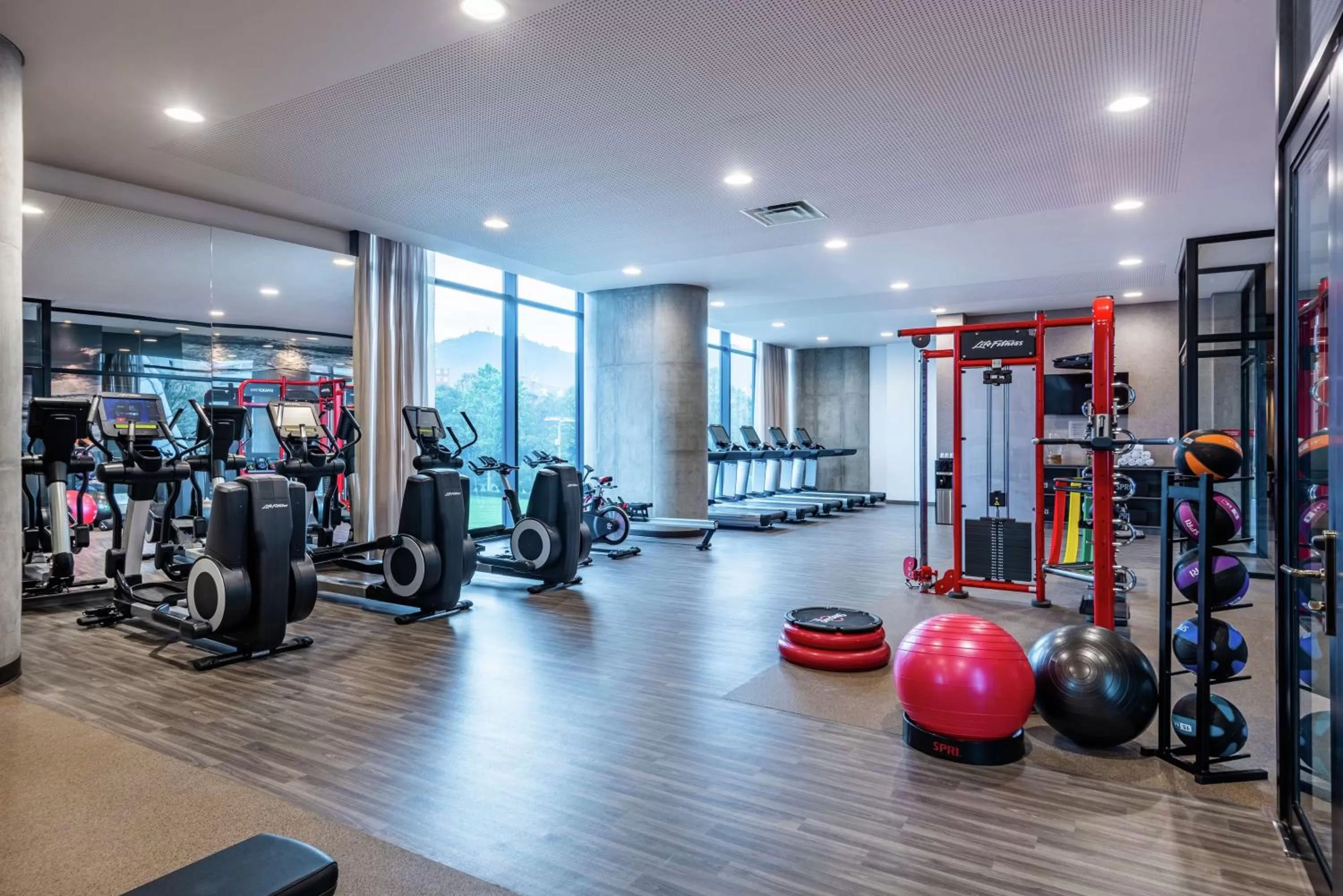 Fitness centre/facilities in Hilton Bogota Corferias