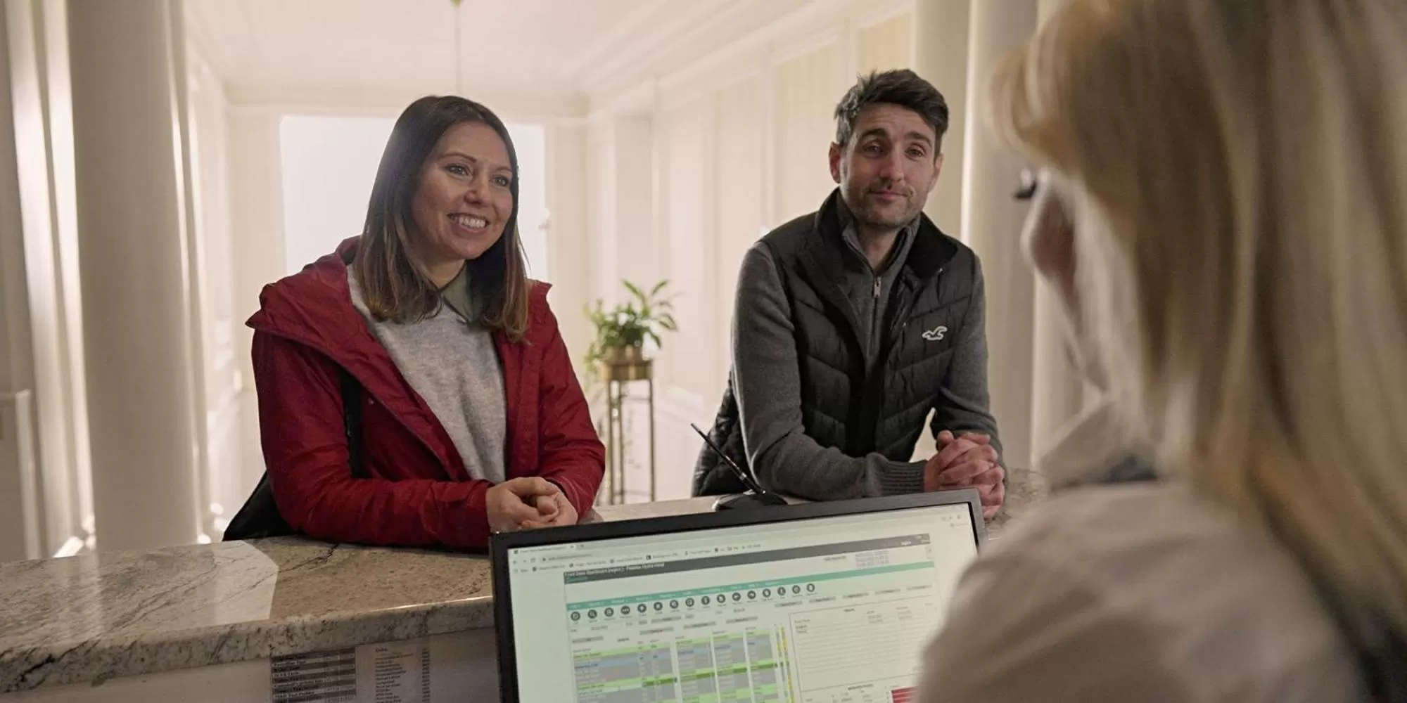 Lobby or reception in Peebles Hydro