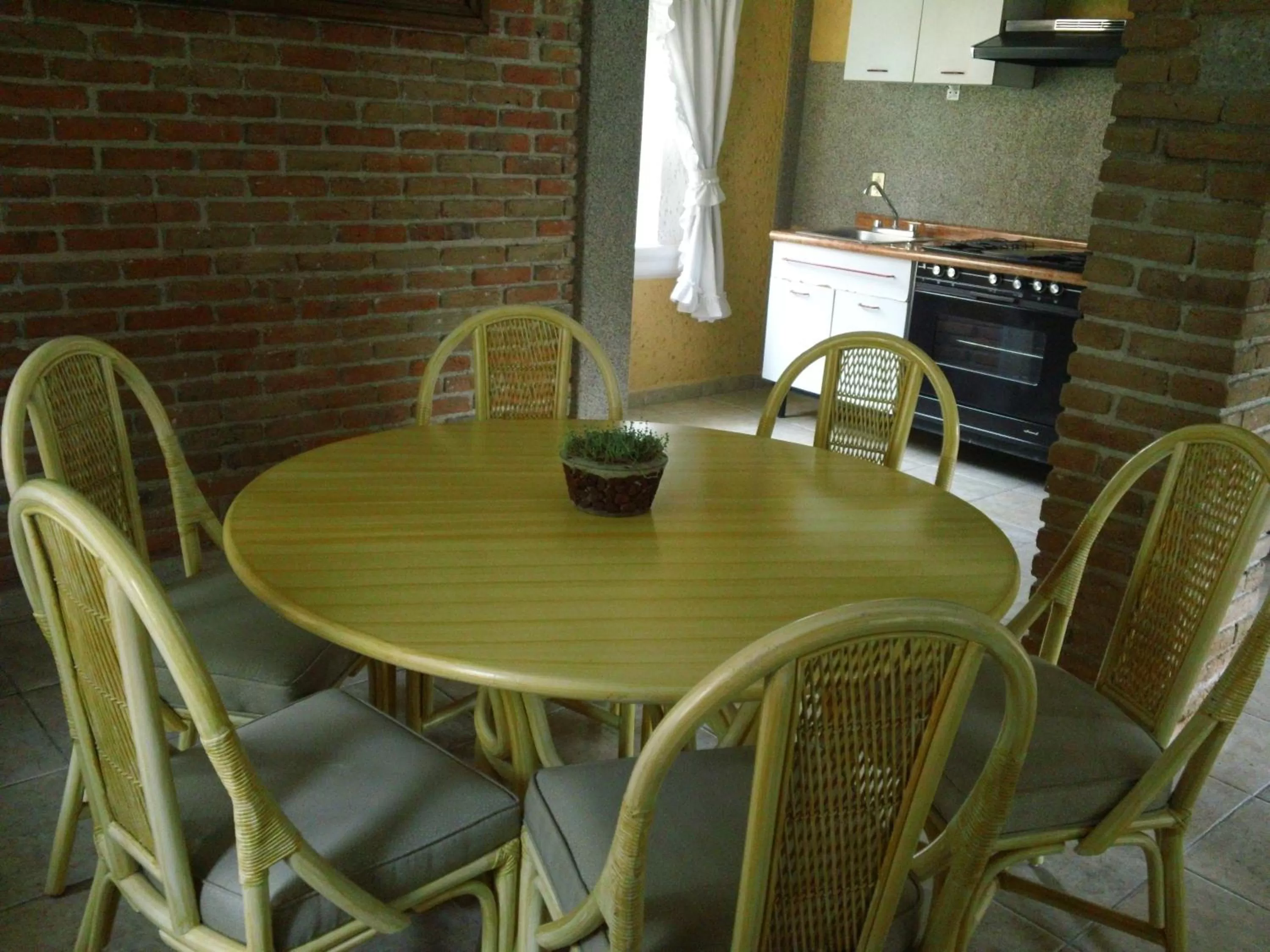 Dining area in Hotel Villa Monarca Inn