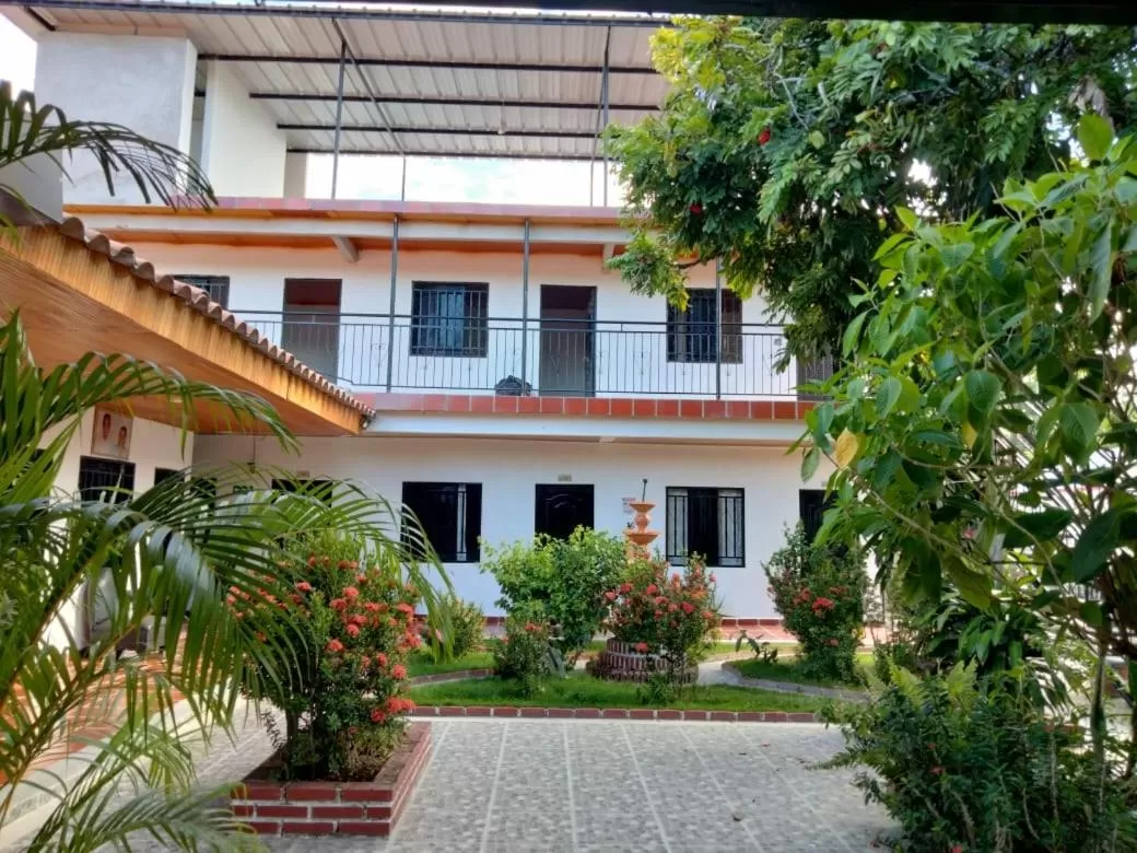 Property building in Hotel Colonial Villavieja