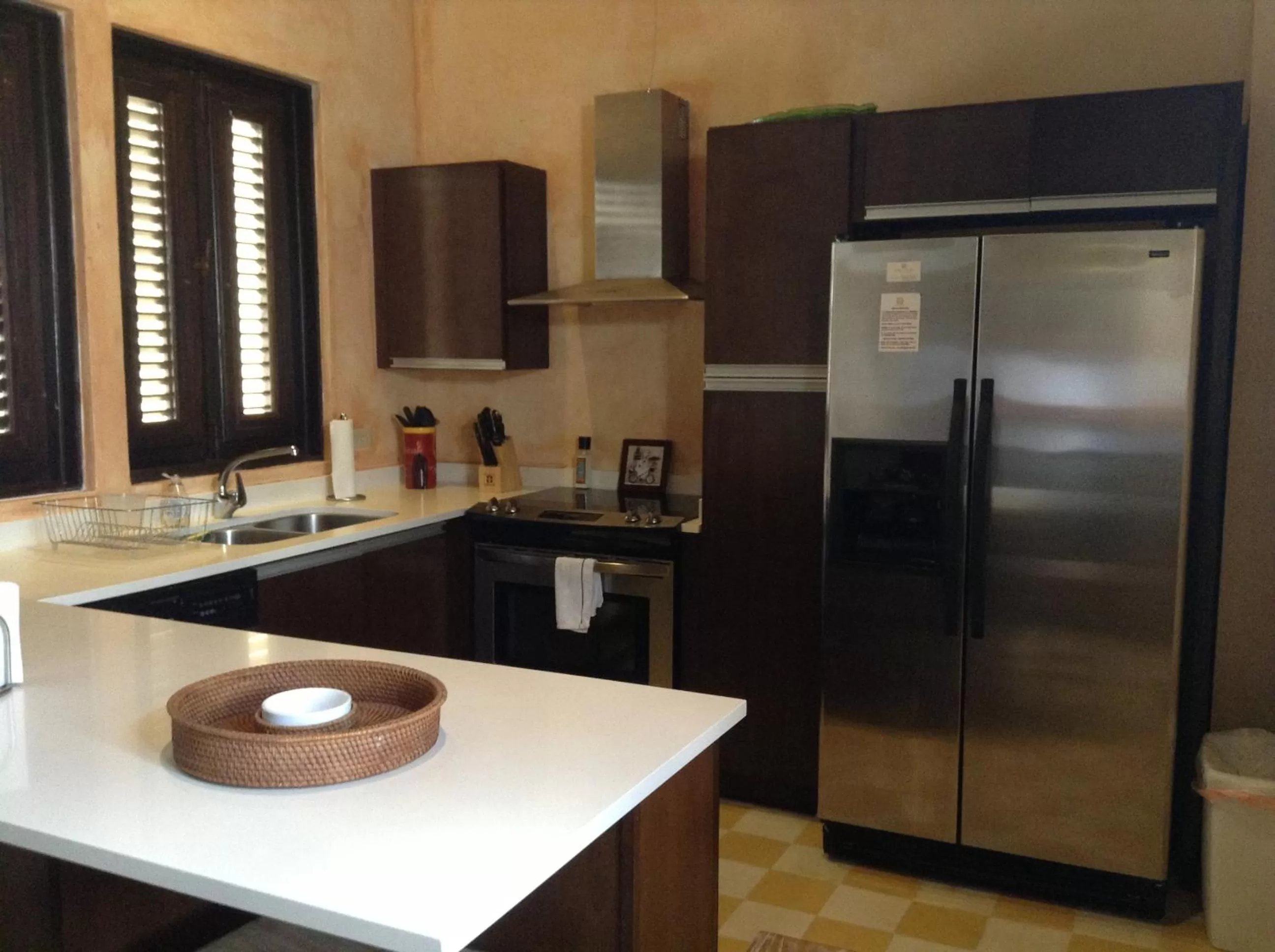 Kitchen or kitchenette in La Terraza de San Juan