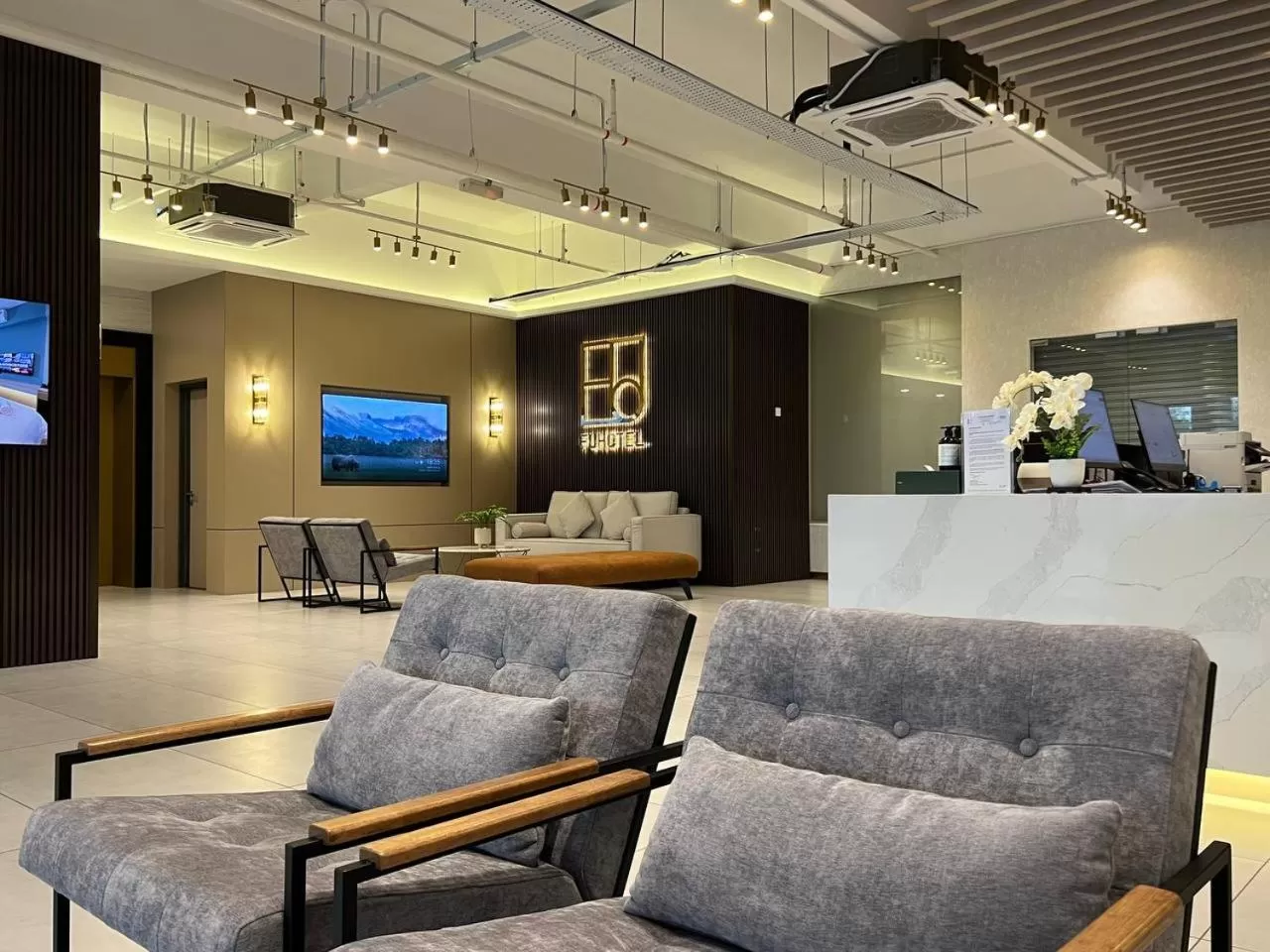 Lobby or reception in FUHOTEL