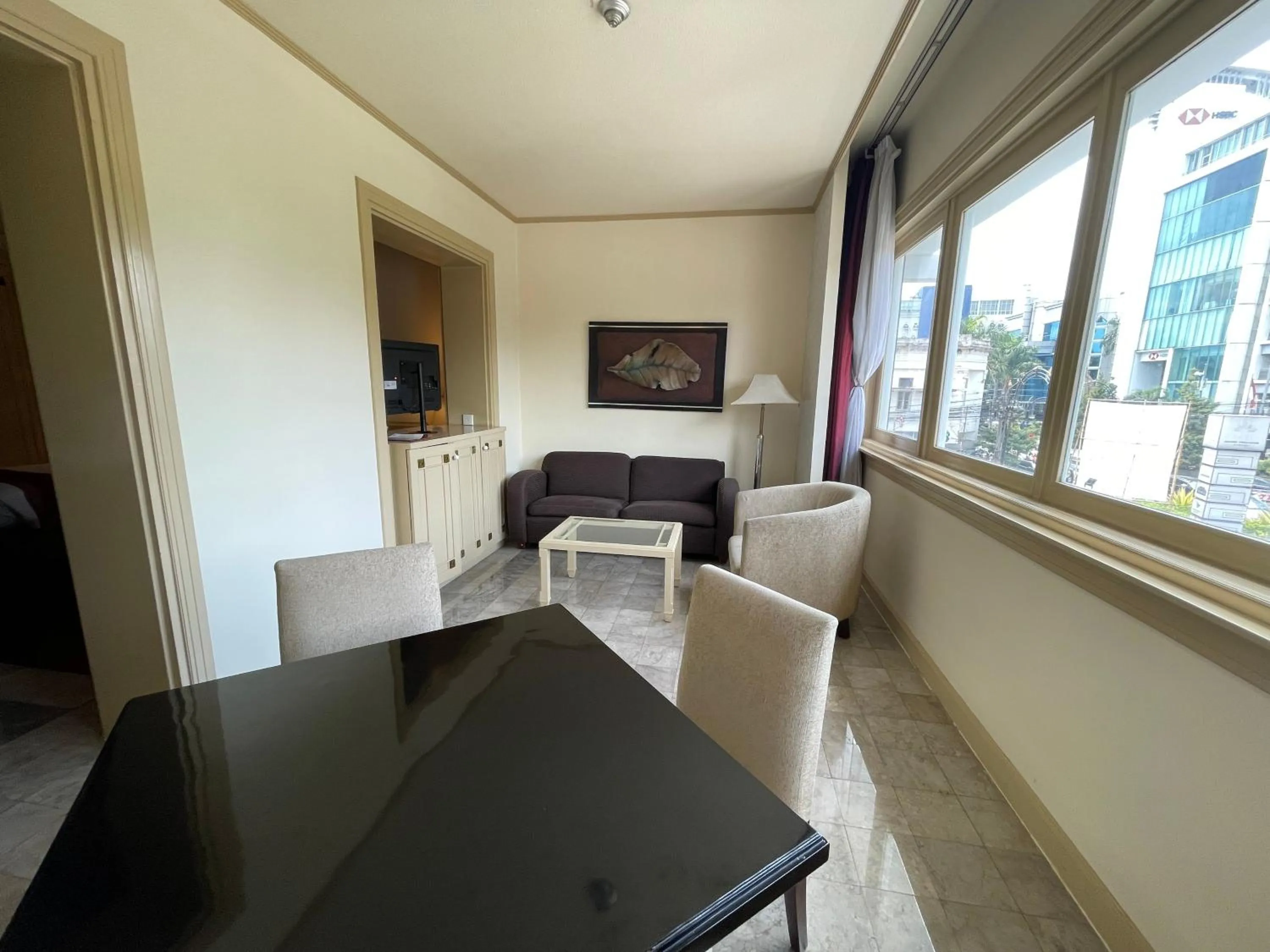 Living room in Grand Hotel Preanger