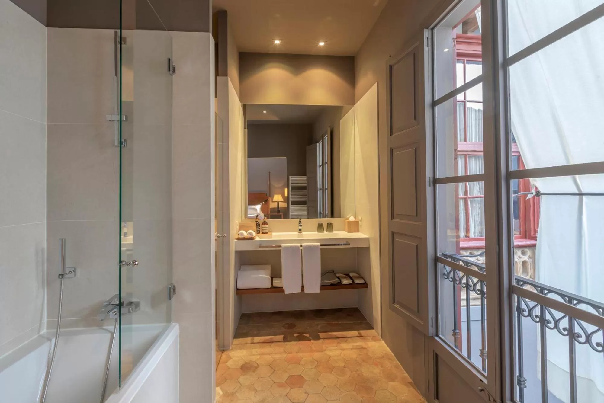 Bathroom in Can Cera Hotel