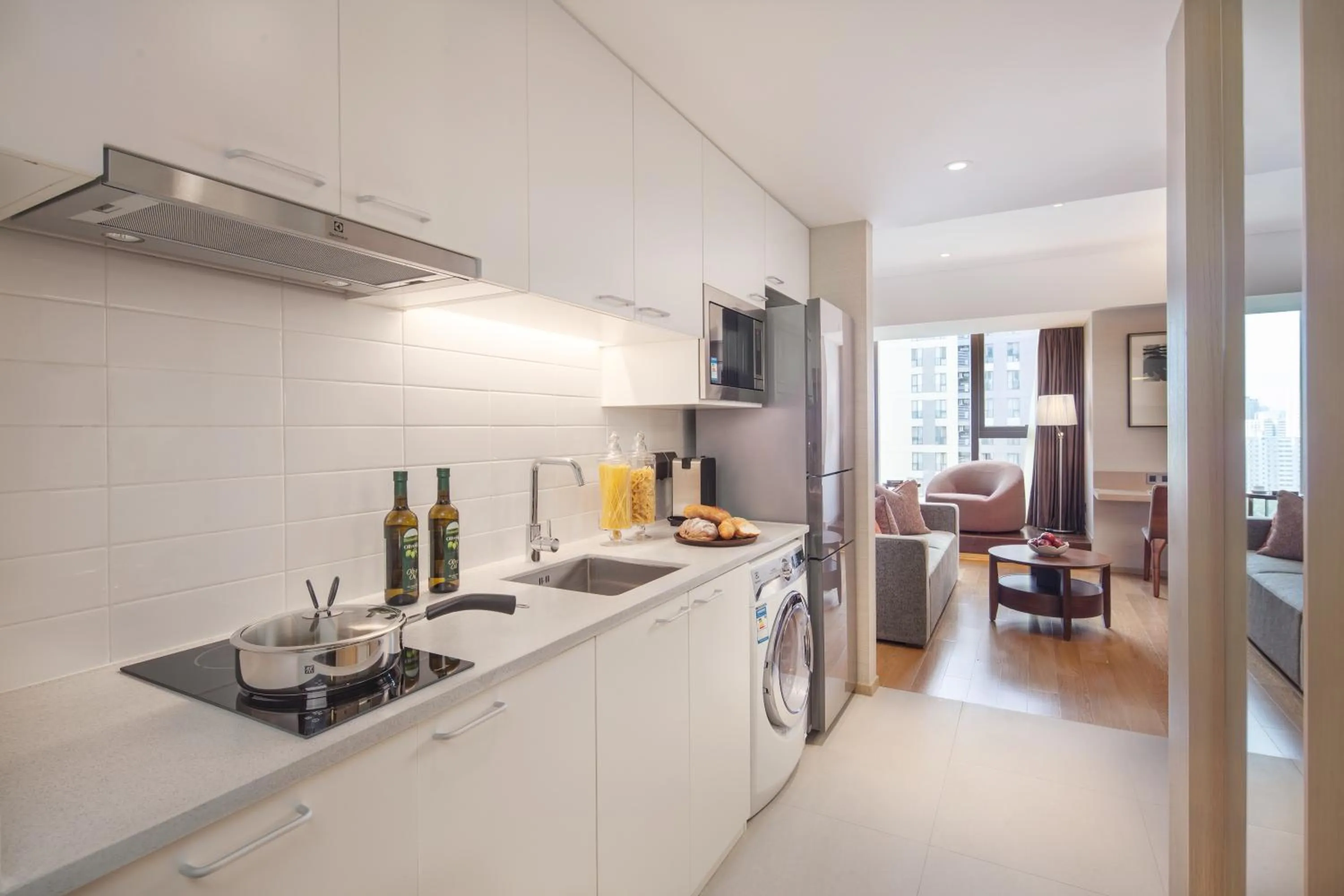 Kitchen or kitchenette in Somerset Xindicheng Xi'an