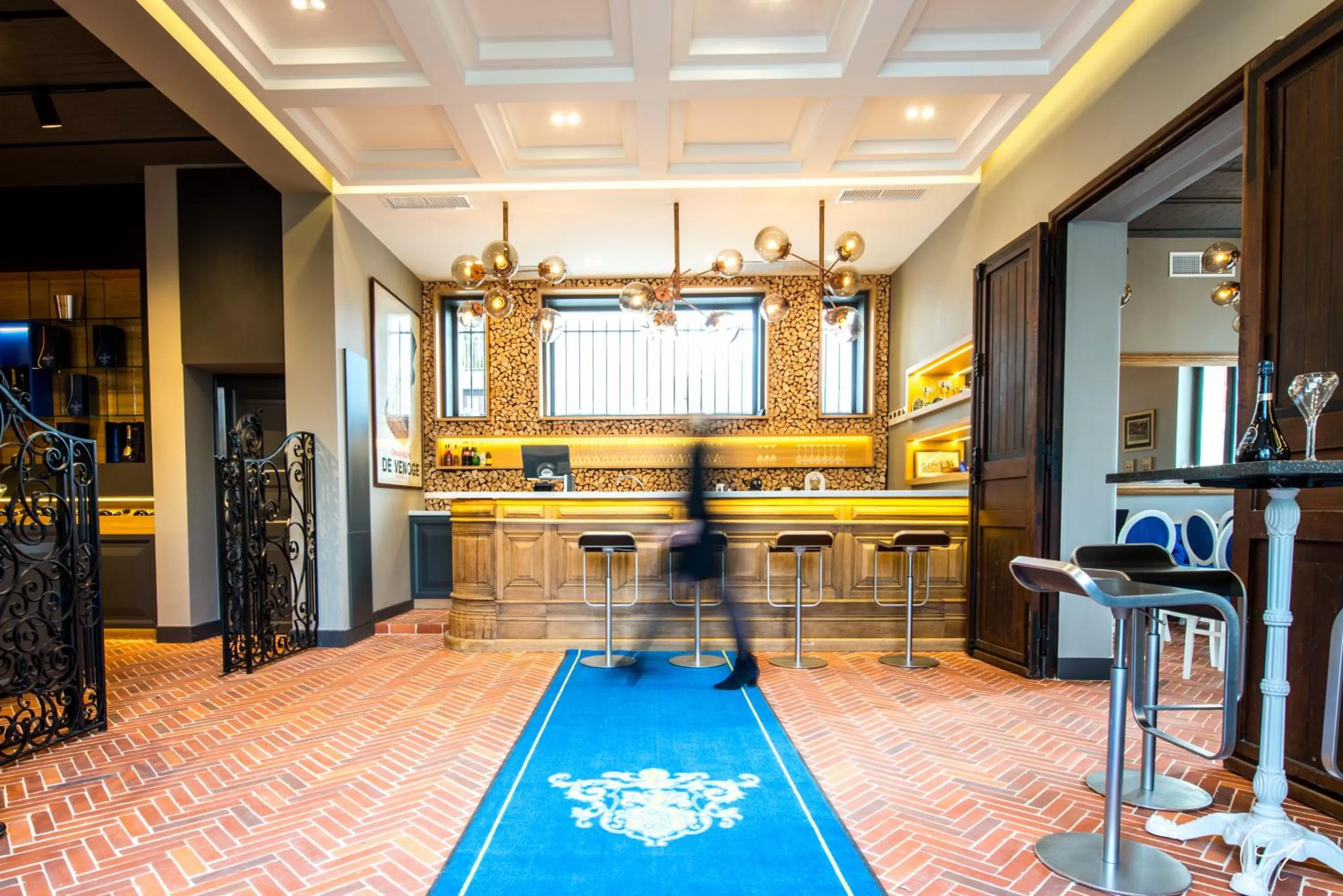 Lobby or reception in Les Suites du Champagne de Venoge