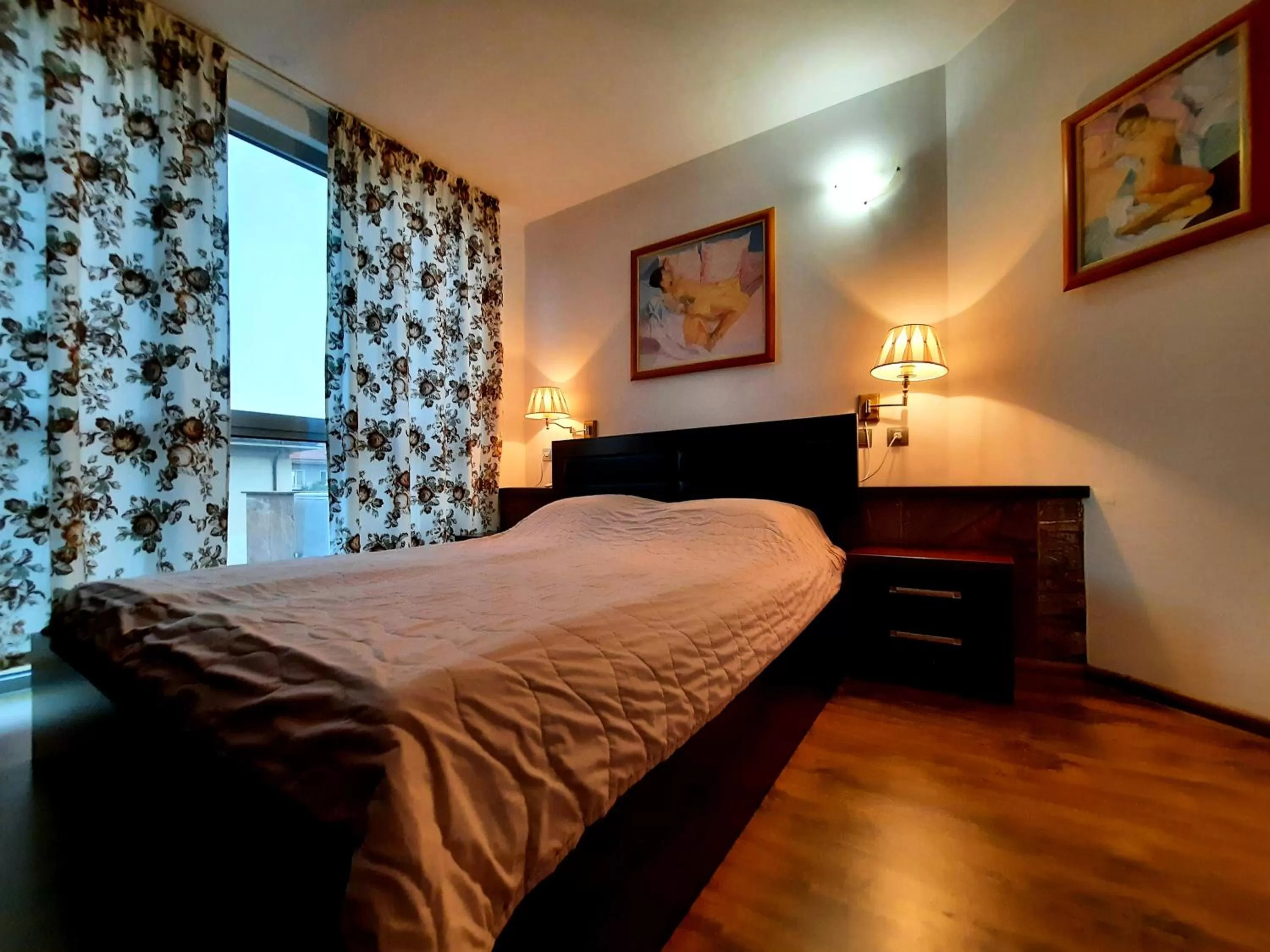 Bedroom, Bed in Hotel City Pleven