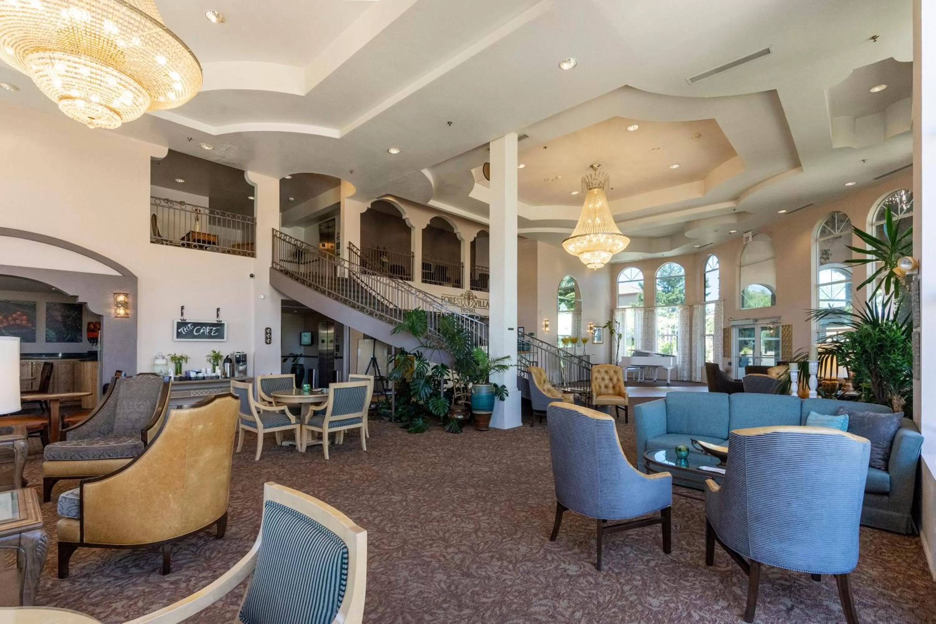 Lobby or reception in Forest Villas Hotel